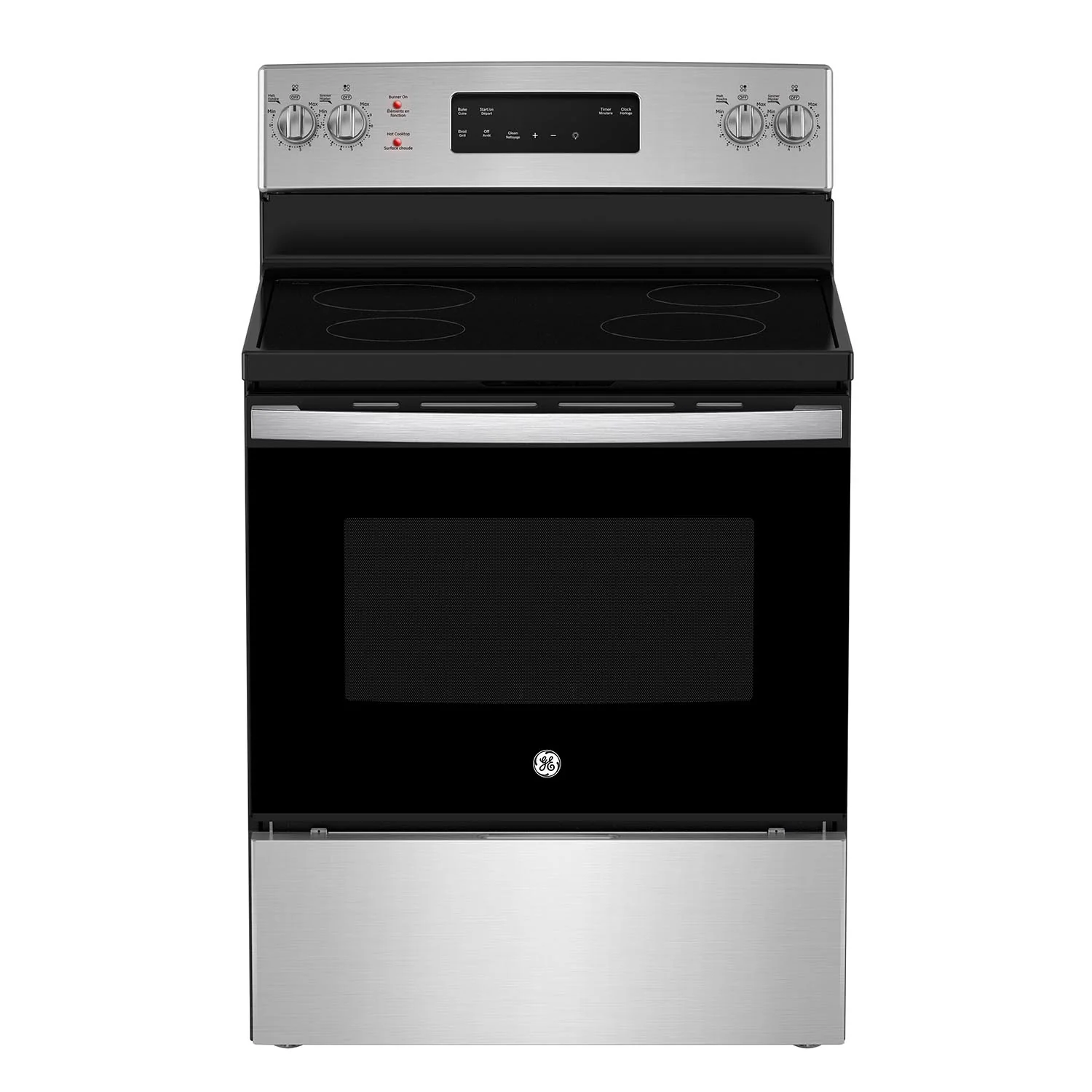 GE 30" Stainless Steel Freestanding Electric Range (5.0 Cu.Ft) - JCB630SVSS