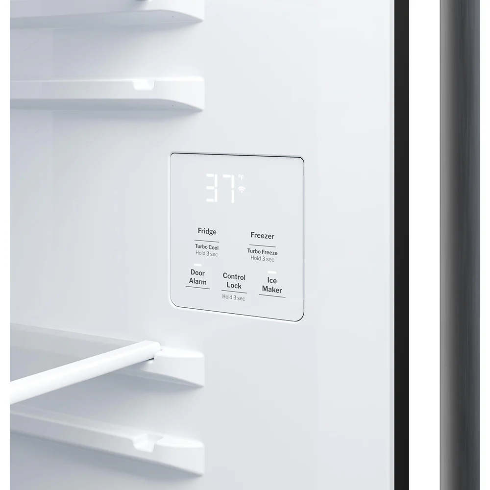 GE 36" 28.0 Cu. Ft. Stainless Steel Side-by-Side Refrigerator with Ice and Water Dispenser – GSS28PYYFS - Image 5