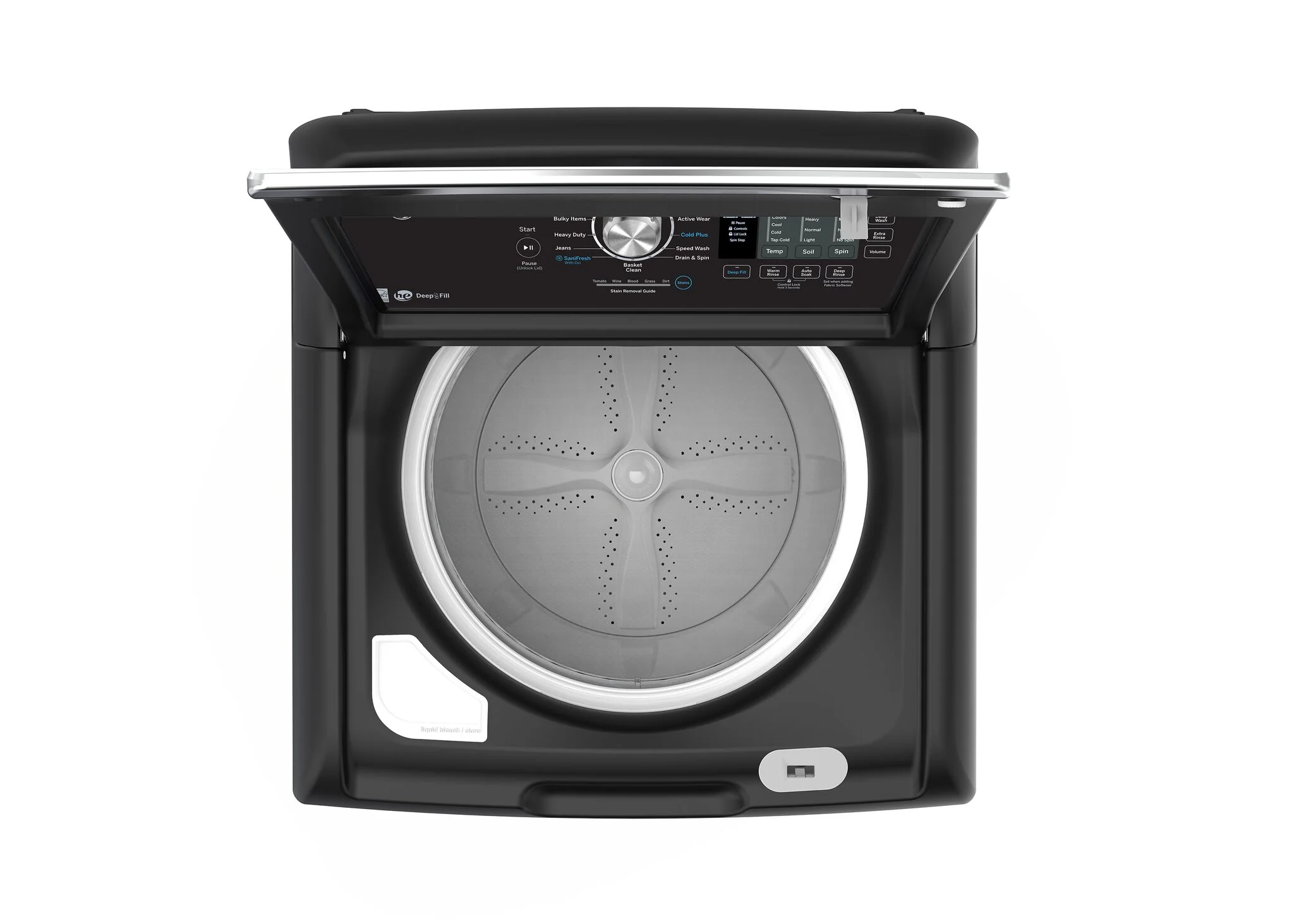 GE Diamond Grey Top Load Washer ( 5.3 Cu. Ft.) & Electric Dryer with SaniFresh Cycle (7.2 cu.ft.) - GTW681BMRDG/GTD49EBMRDG - Image 5