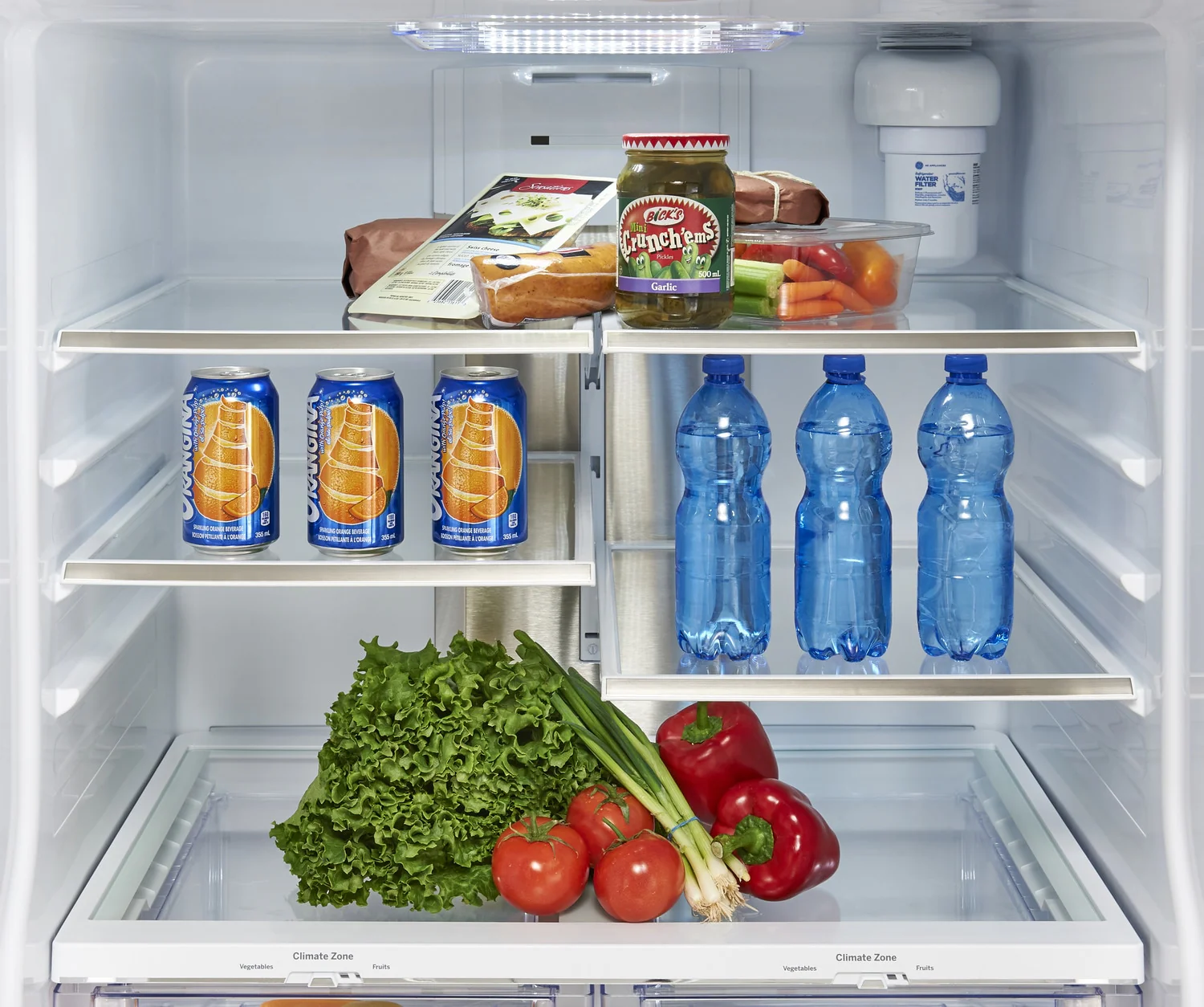 GE Profile Slate French Door Refrigerator (24.8 Cu. Ft.) - PNE25NMLKES - Image 5