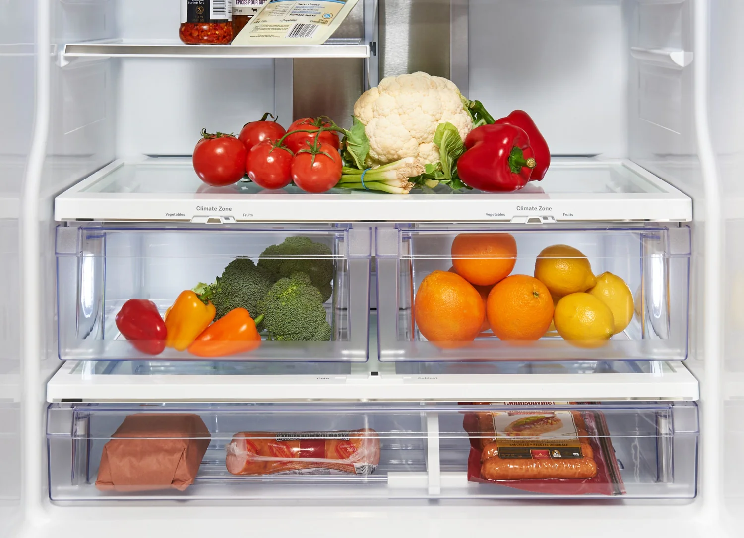 GE Profile Slate French Door Refrigerator (24.8 Cu. Ft.) - PNE25NMLKES - Image 6