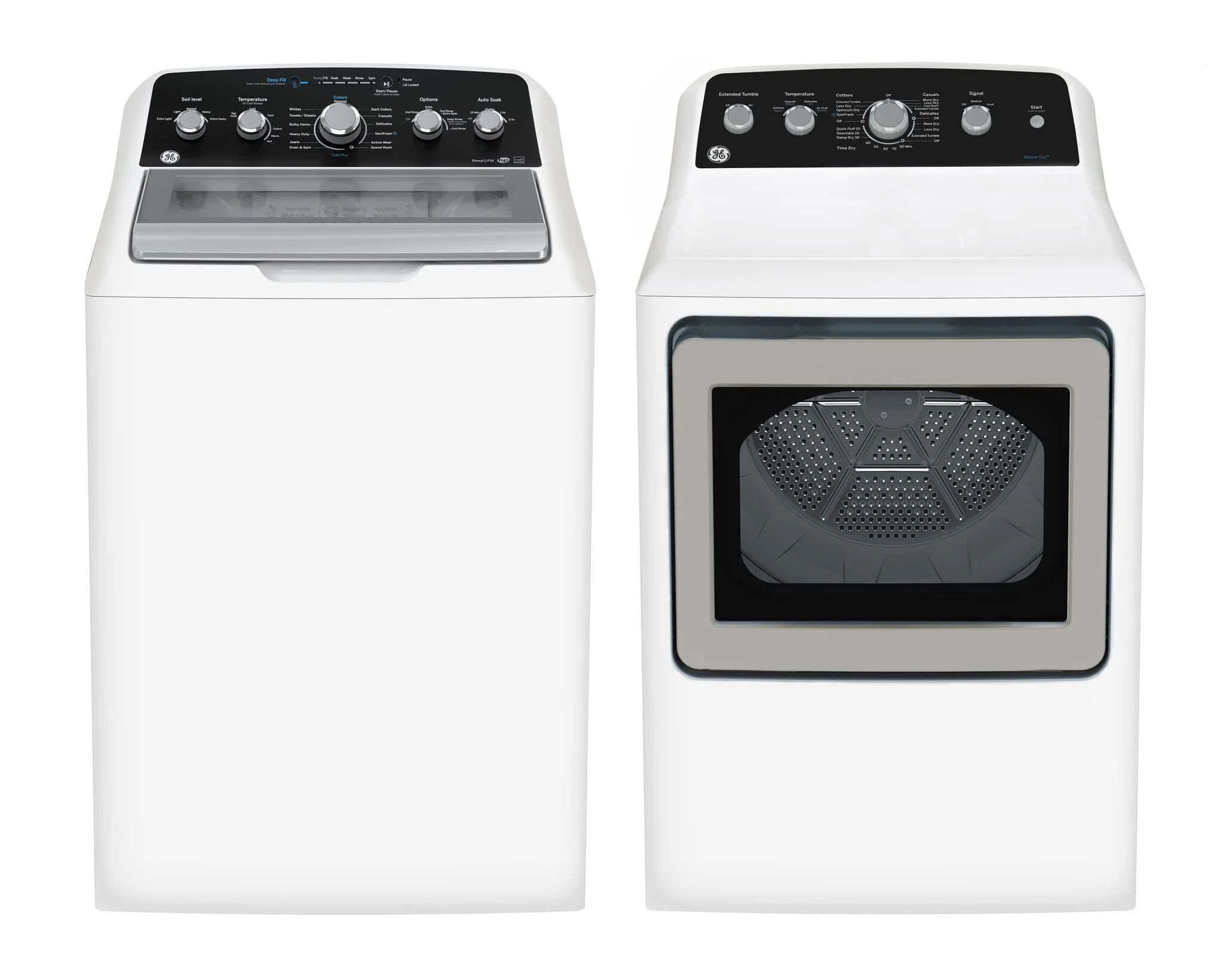 GE White Electric Dryer with SaniFresh Cycle (7.2 cu.ft.) - GTD49EBMRWS - Image 6