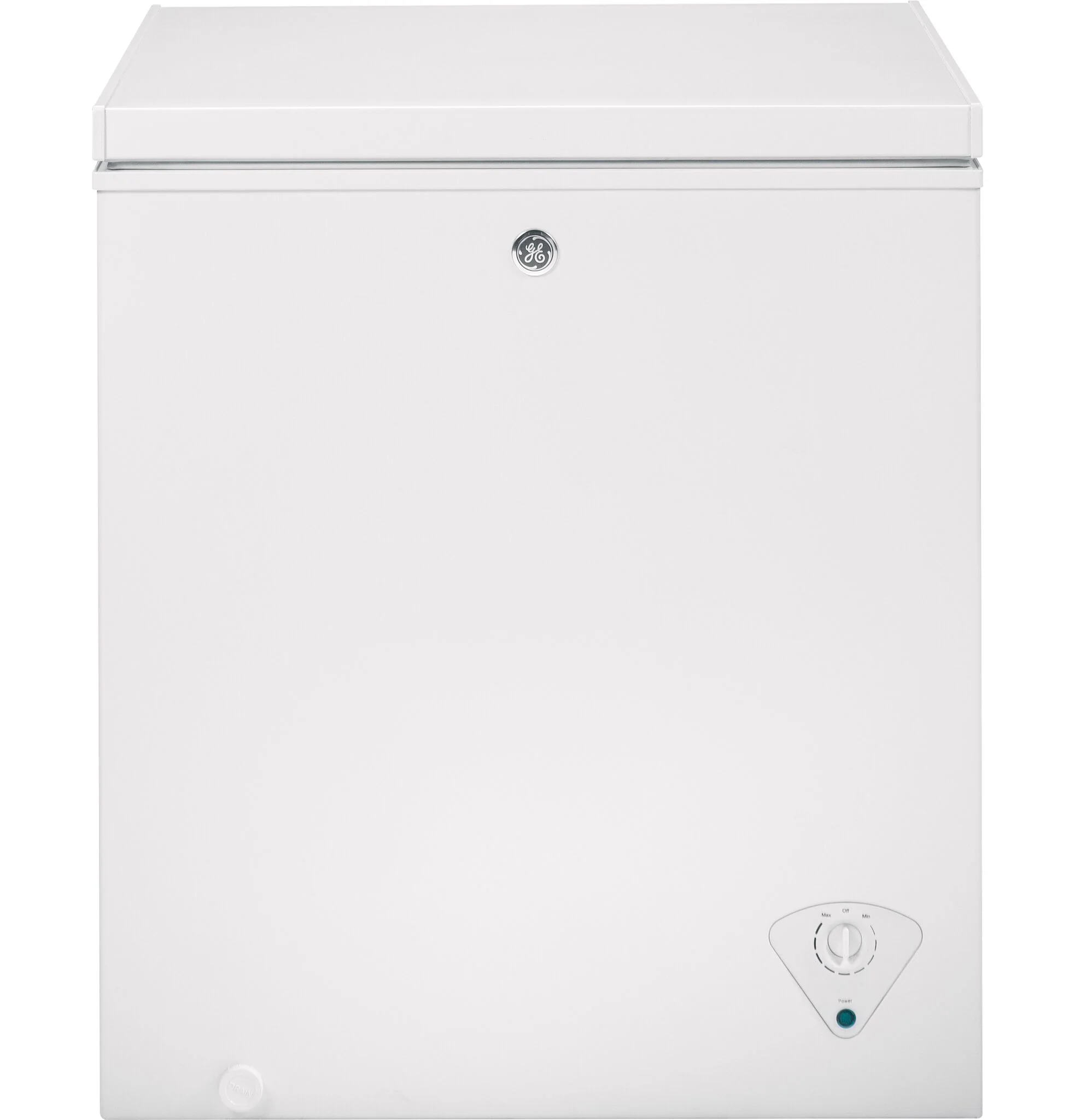 GE White Manual Defrost Chest Freezer (5.1 Cu.Ft.) - FCM5STWW