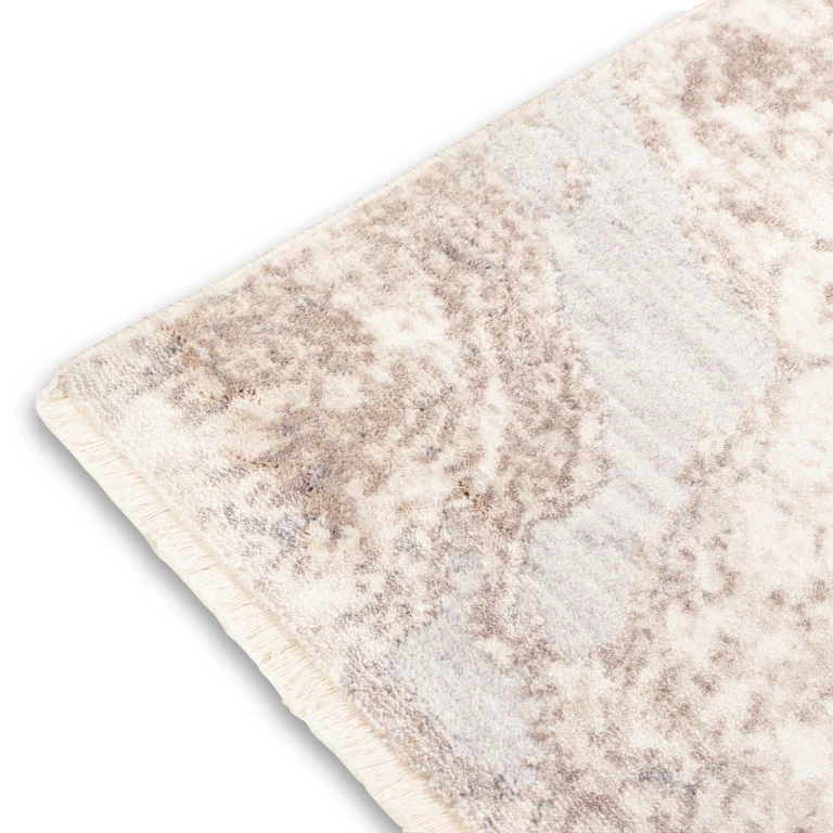 Genevie Casual Rug - 8' x 10' - Antique White/Brown - Image 2