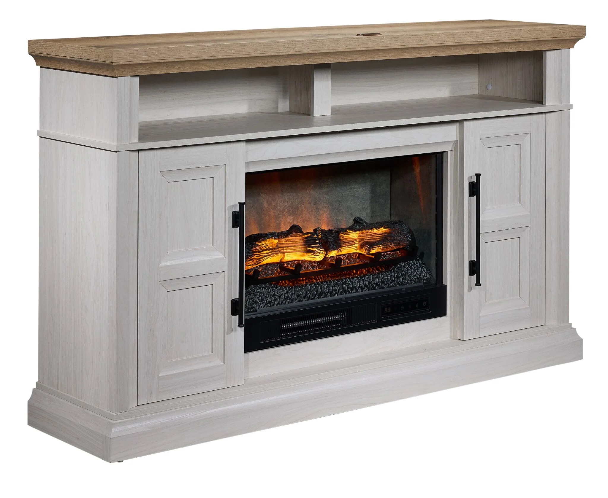 Granger 60" Fireplace TV Stand - Antique White