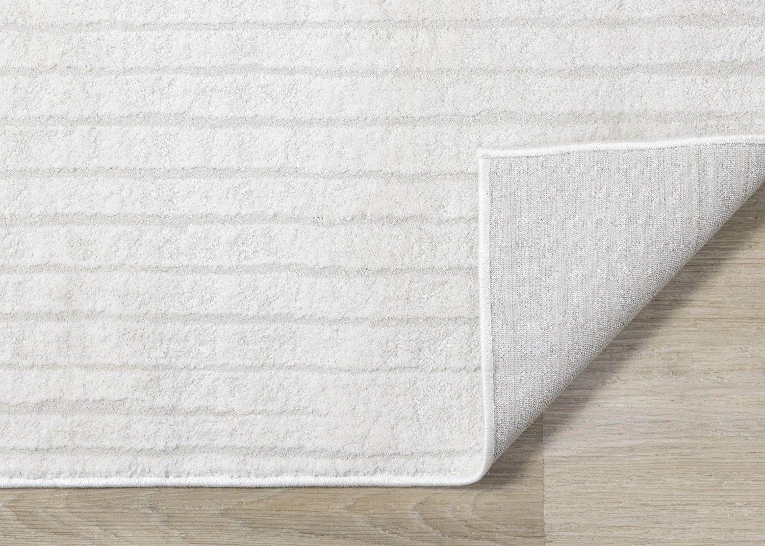 Hillary Modern Lines Area Rug - 5' X 8' - Cream - Image 7