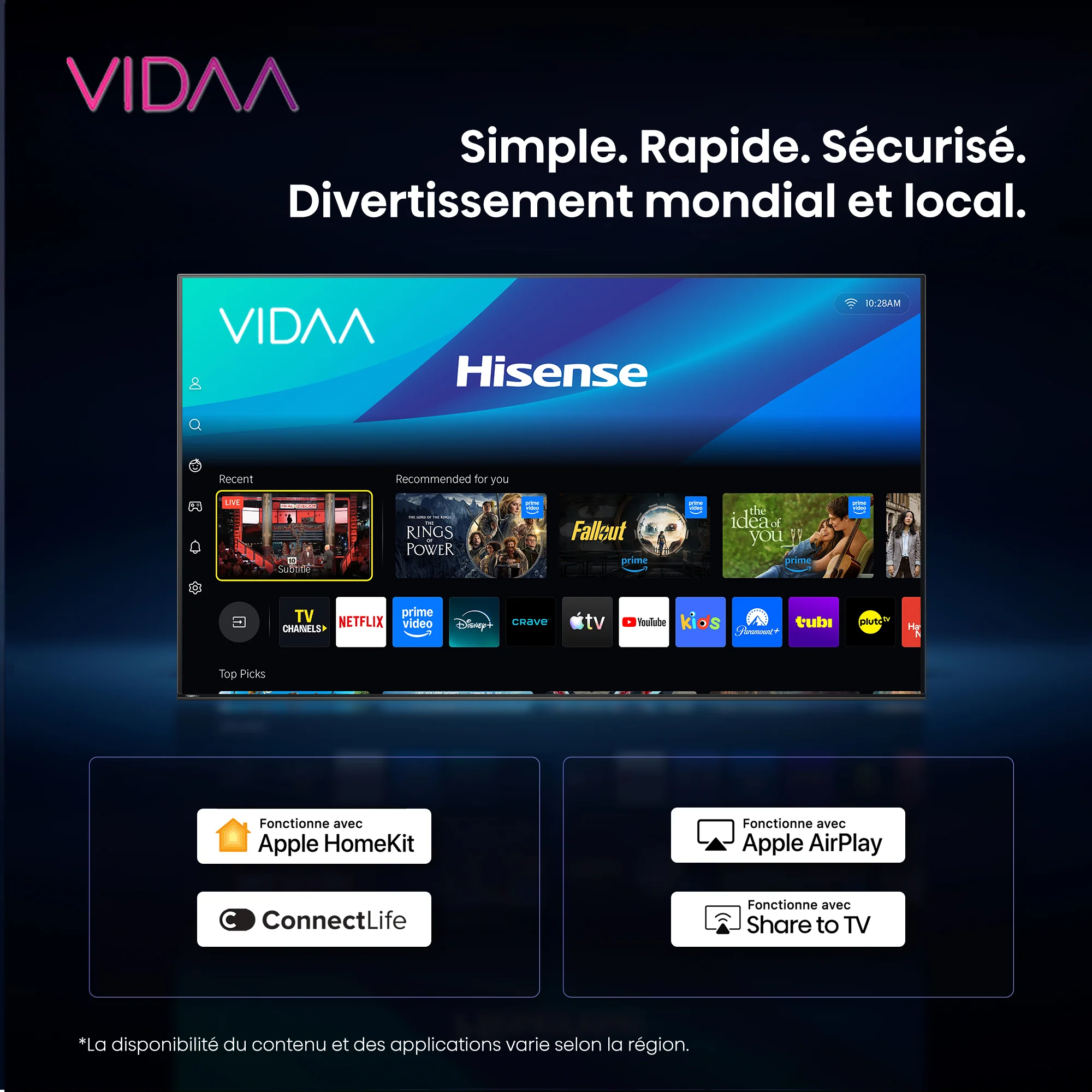 Hisense 32" QLED HD-Smart VIDAA TV - 32QD4SV - Image 7