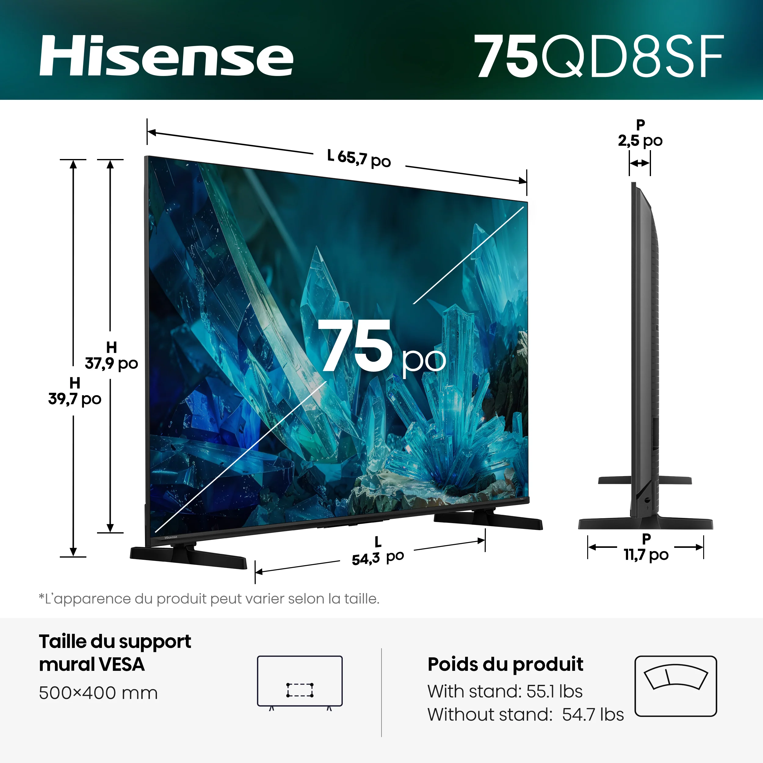 Hisense 75" QLED Mini-LED AI TV 144Hz - Fire TV - 75QD8SF - Image 9