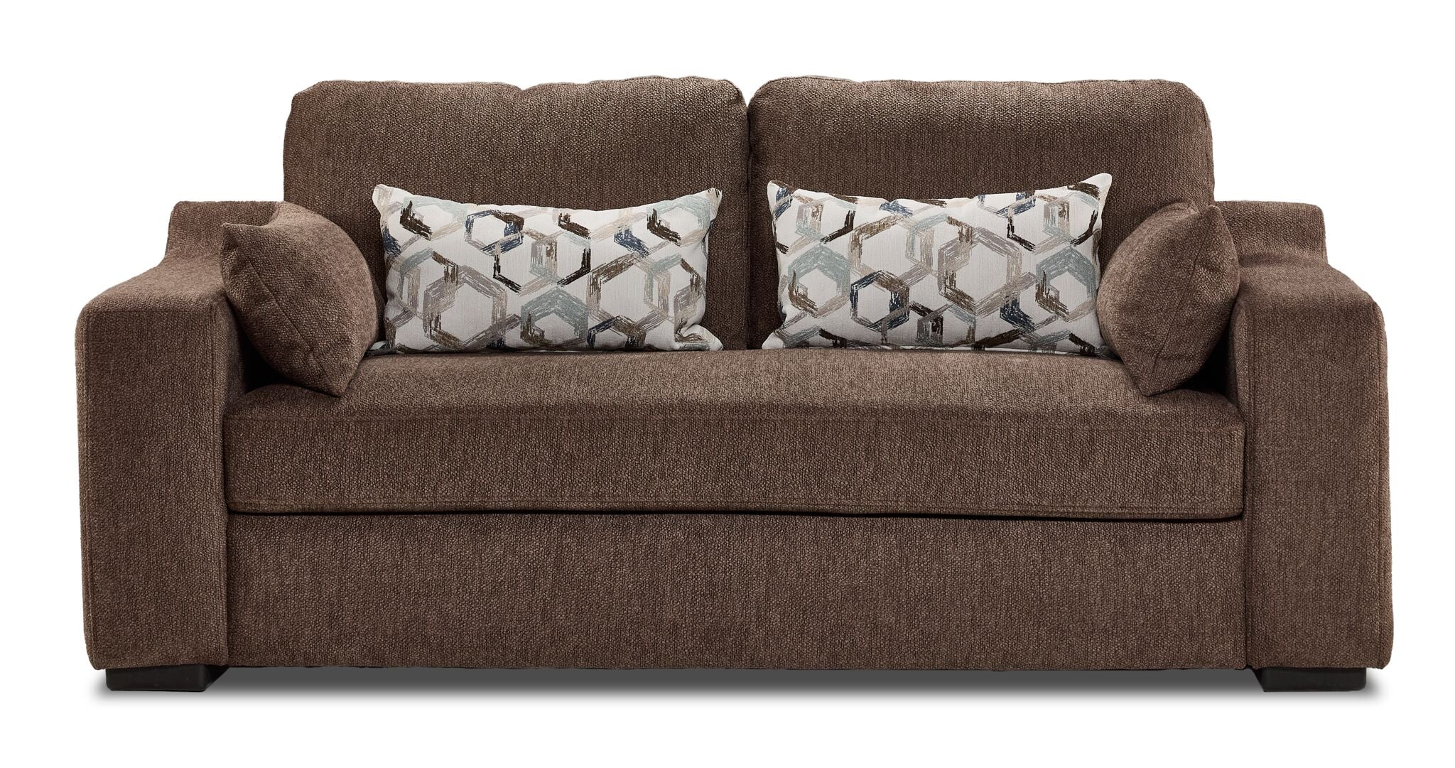 Hudson Loveseat - Brown - Image 2