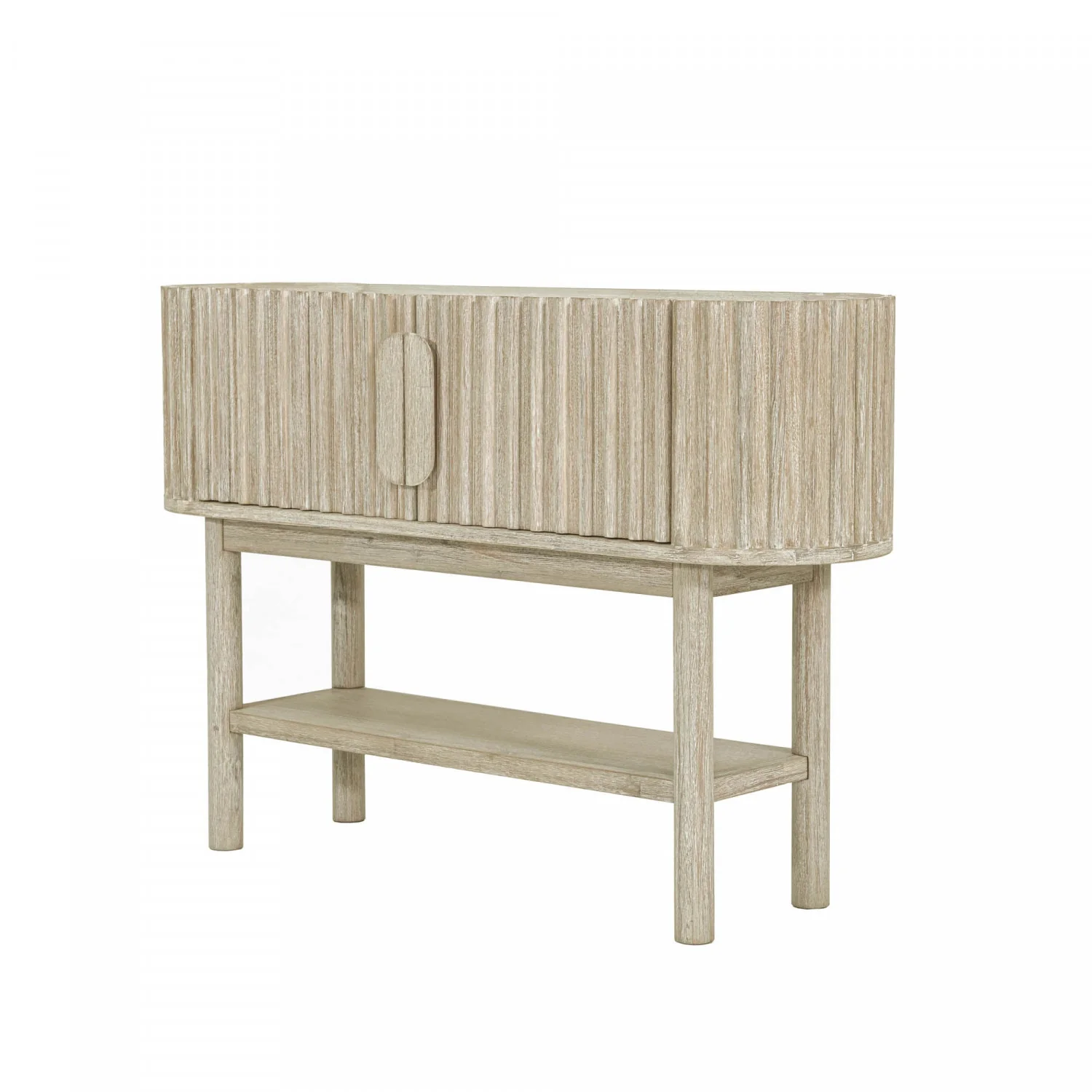 Humbach Console Table - White Washed Natural