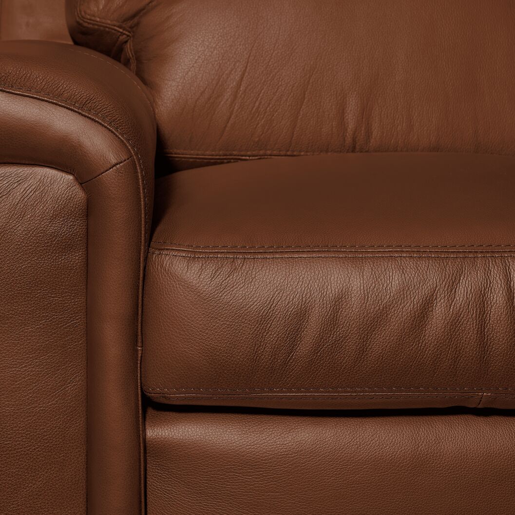 Icon Leather Chair - Saddle - Image 3