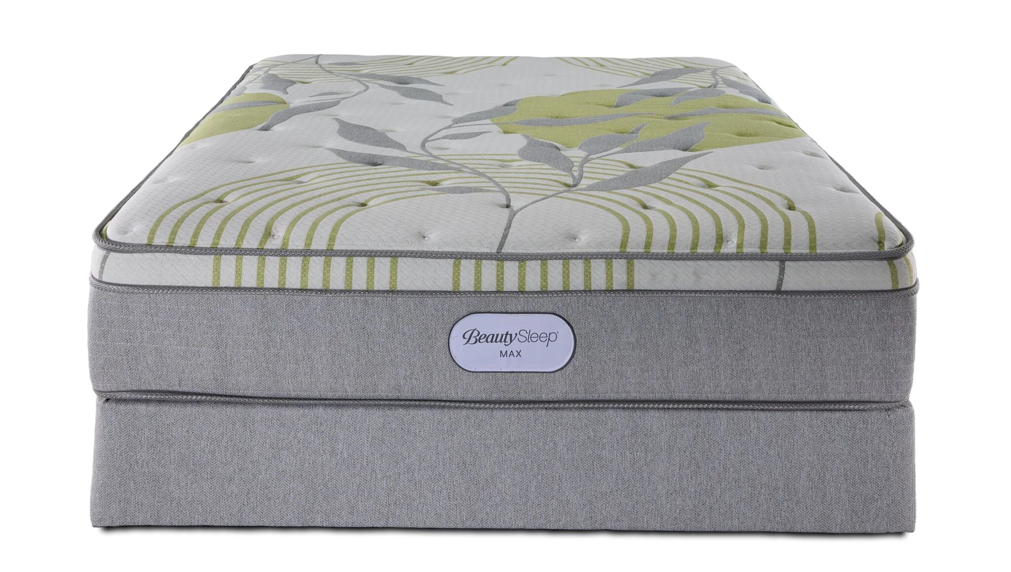 In Full Bloom - BeautySleep Max Drift Euro Top Medium Queen Mattress and Boxspring Set - Image 2