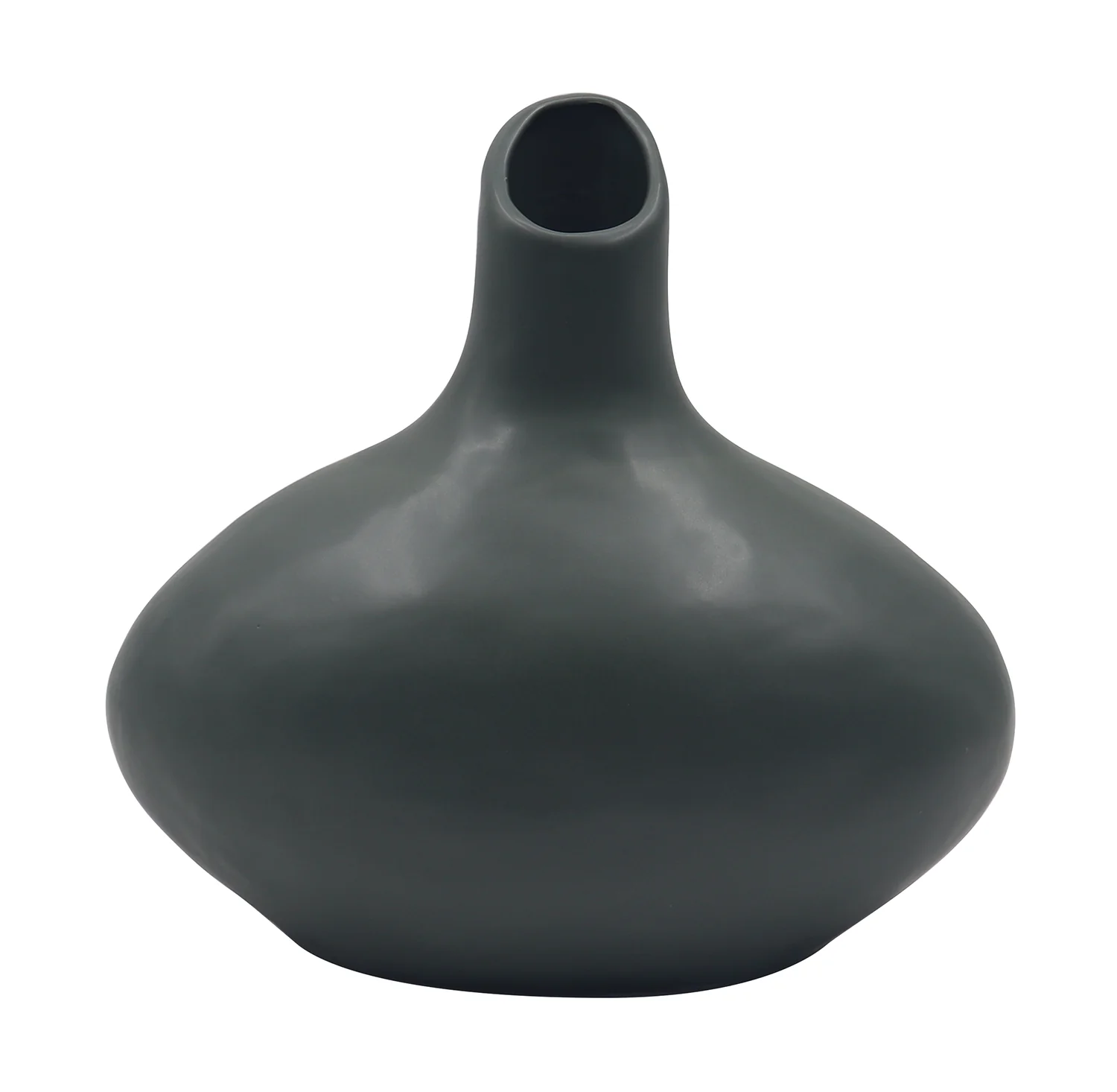 In Full Bloom Ceramic Vase - Green