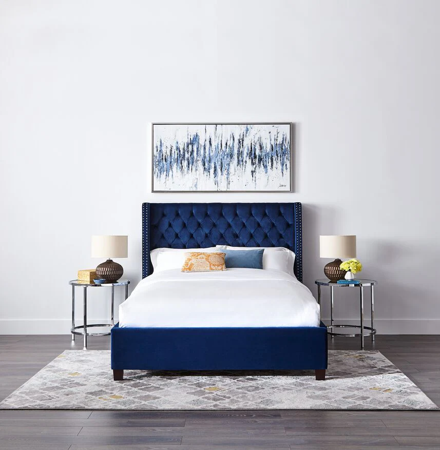 Jaden 3-Piece Full Bed - Navy - Image 2