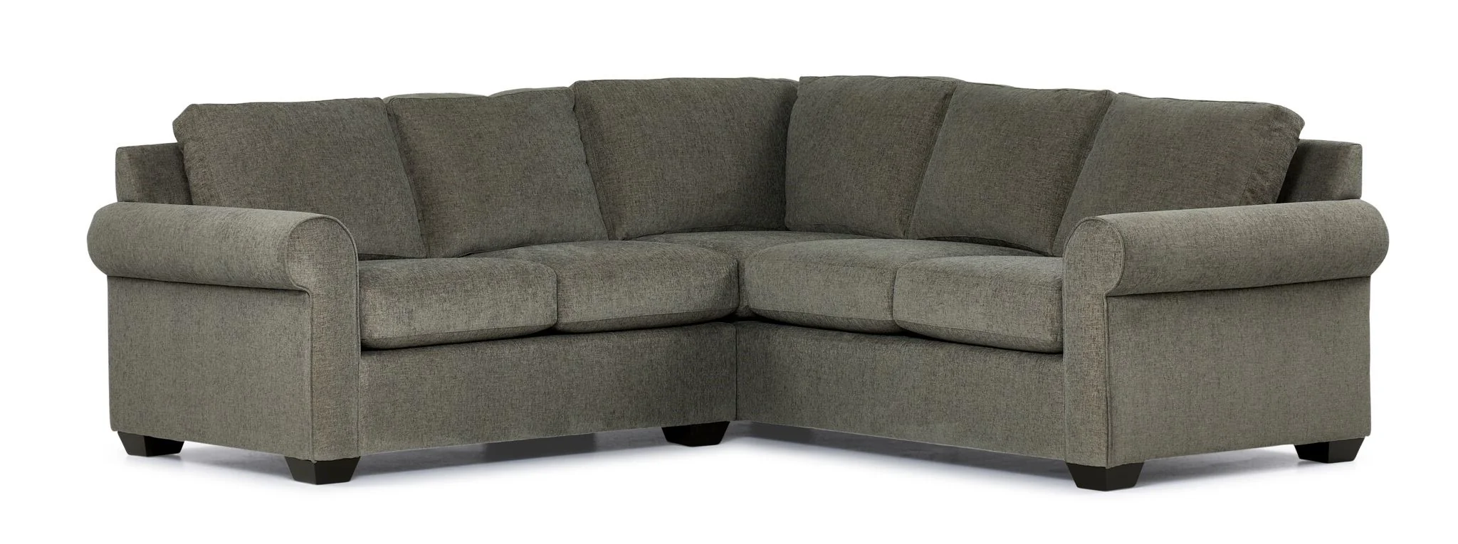 Jayden 2-Piece Sectional with Left-Facing Loveseat - Patina Dark Grey - Image 2