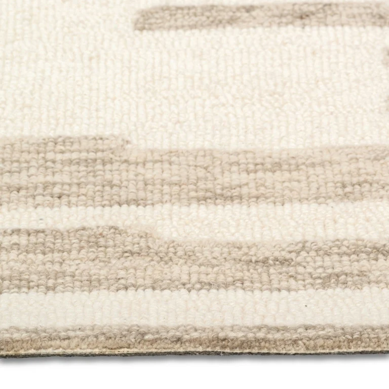 Joris Blocks Rug - 9' x 12' - Brown/Beige - Image 4
