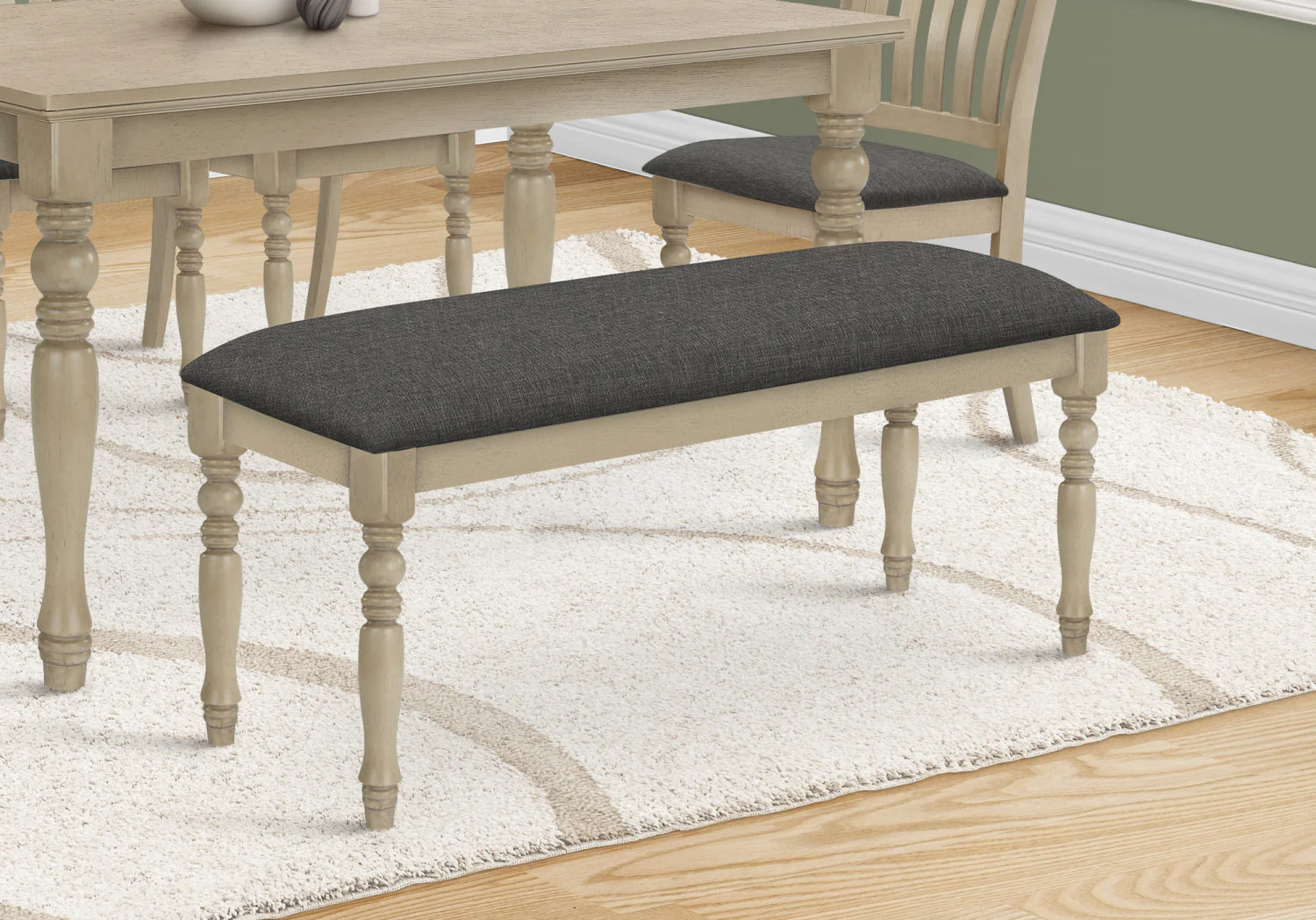 Kesta Bench - Antique Grey - Image 2