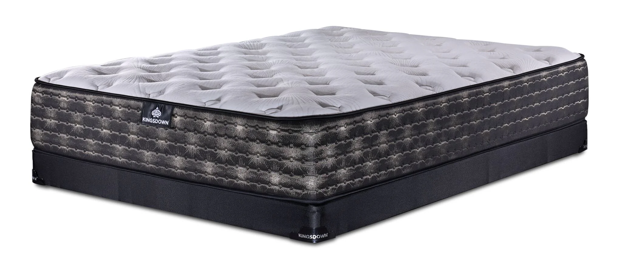 In Harmony - Kingsdown Concert Medium Tight Top Twin Mattress and Low Profile Boxspring Set
