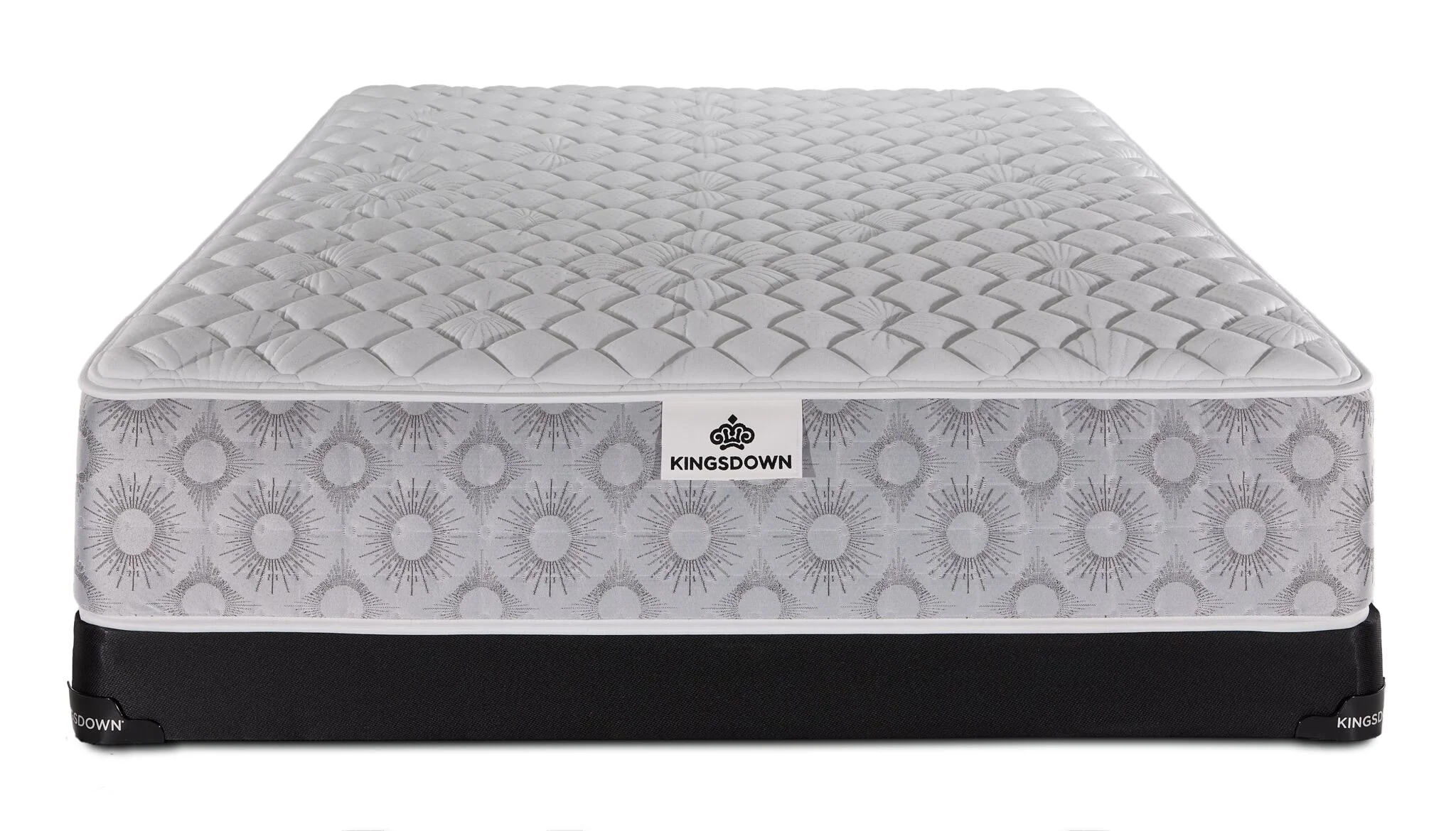 Kingsdown Odessa Firm Tight Top Queen Mattress and Low Profile Boxspring Set - Image 2