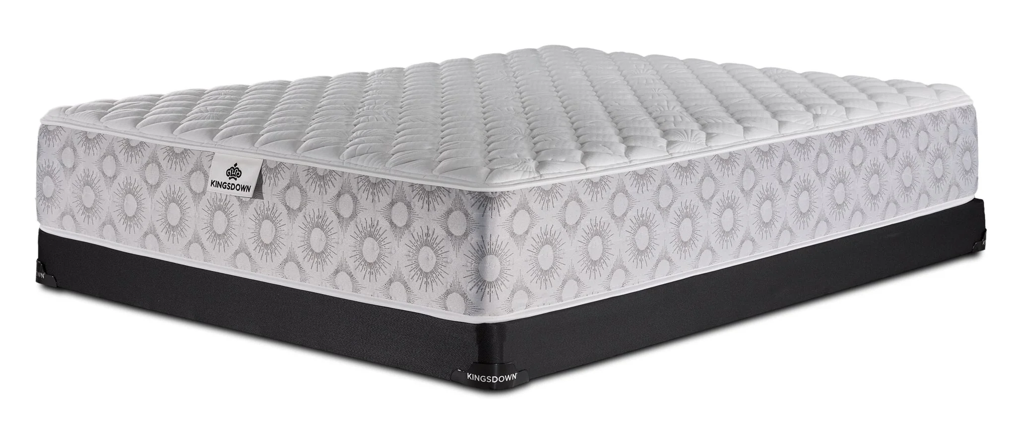 Kingsdown Odessa Firm Tight Top Twin Mattress and Low Profile Boxspring Set