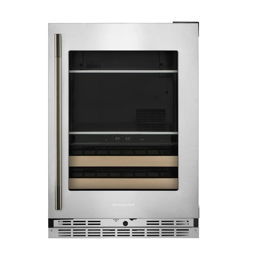 KitchenAid 24" 5.0 Cu. Ft. PrintShield Stainless Steel Undercounter Refrigerator - KUBL524SPS - Image 6