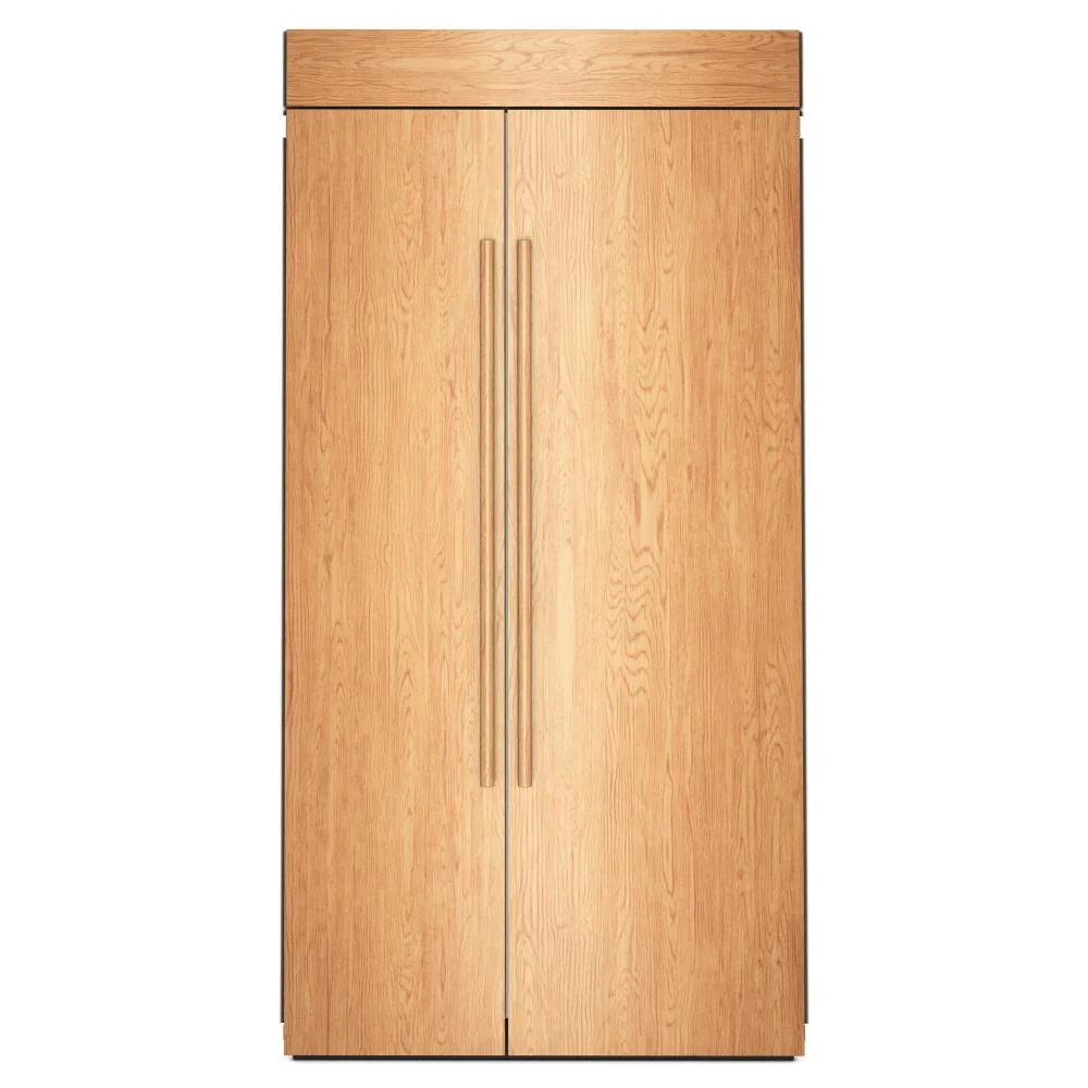 KitchenAid 42" 26.0 Cu. Ft. Panel-Ready Built-In Side-by-Side Refrigerator with Platinum Interior – KBSN742TPA