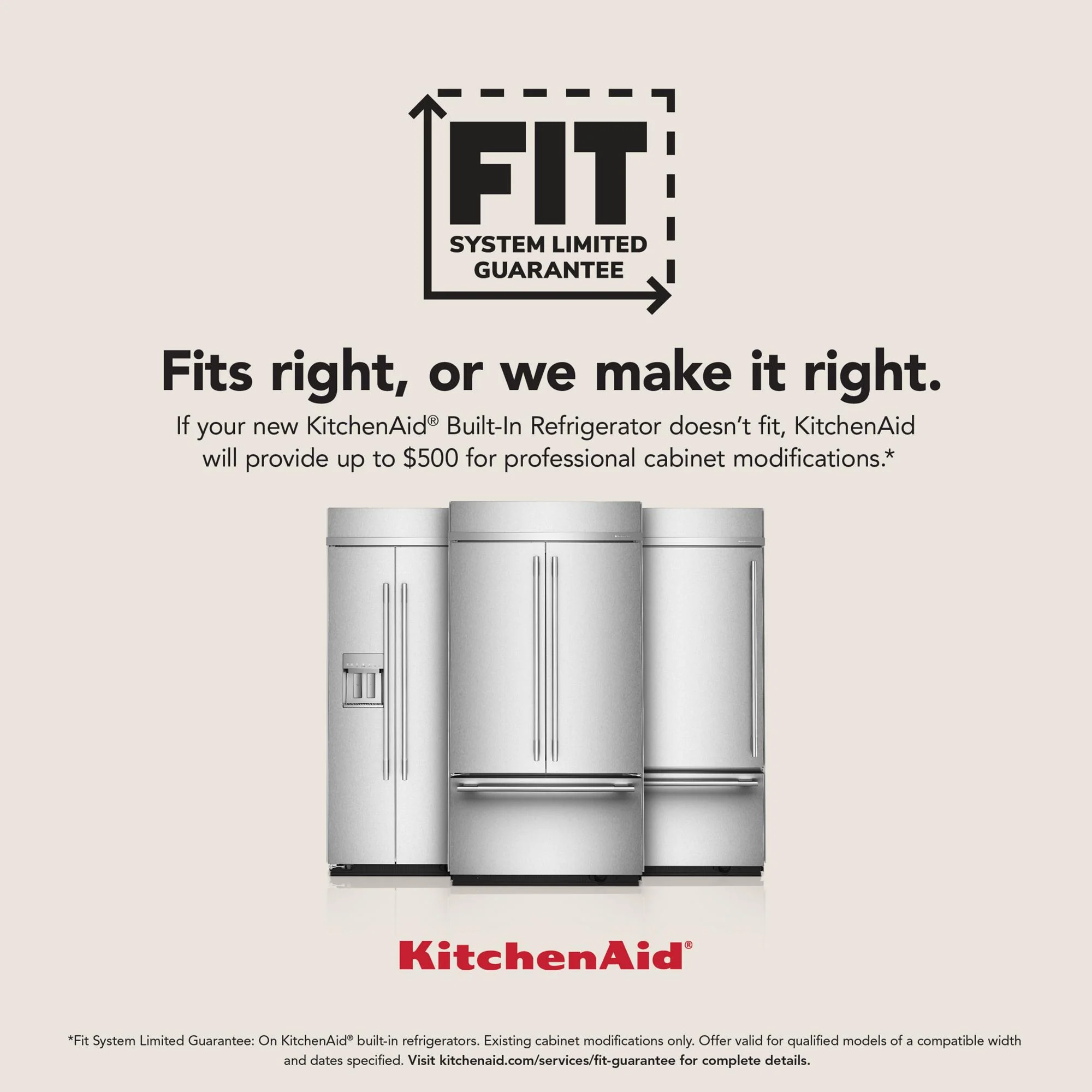 KitchenAid 42" 26.0 Cu. Ft. Panel-Ready Built-In Side-by-Side Refrigerator with Platinum Interior – KBSN742TPA - Image 7