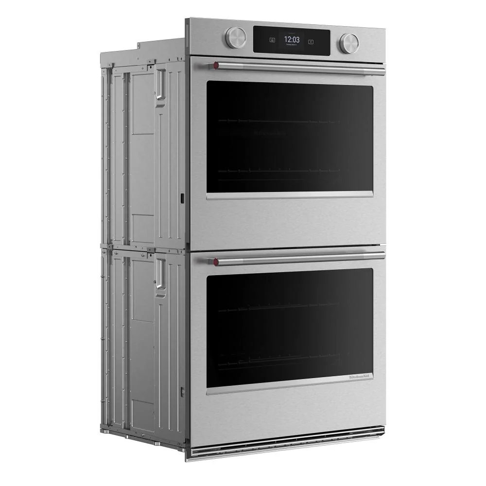 KitchenAid PrintShield™ Stainless 30" Smart Electric Double Wall Oven with Intelligent Cooking Camera (10 Cu. Ft.) - KOED930SPS - Image 4