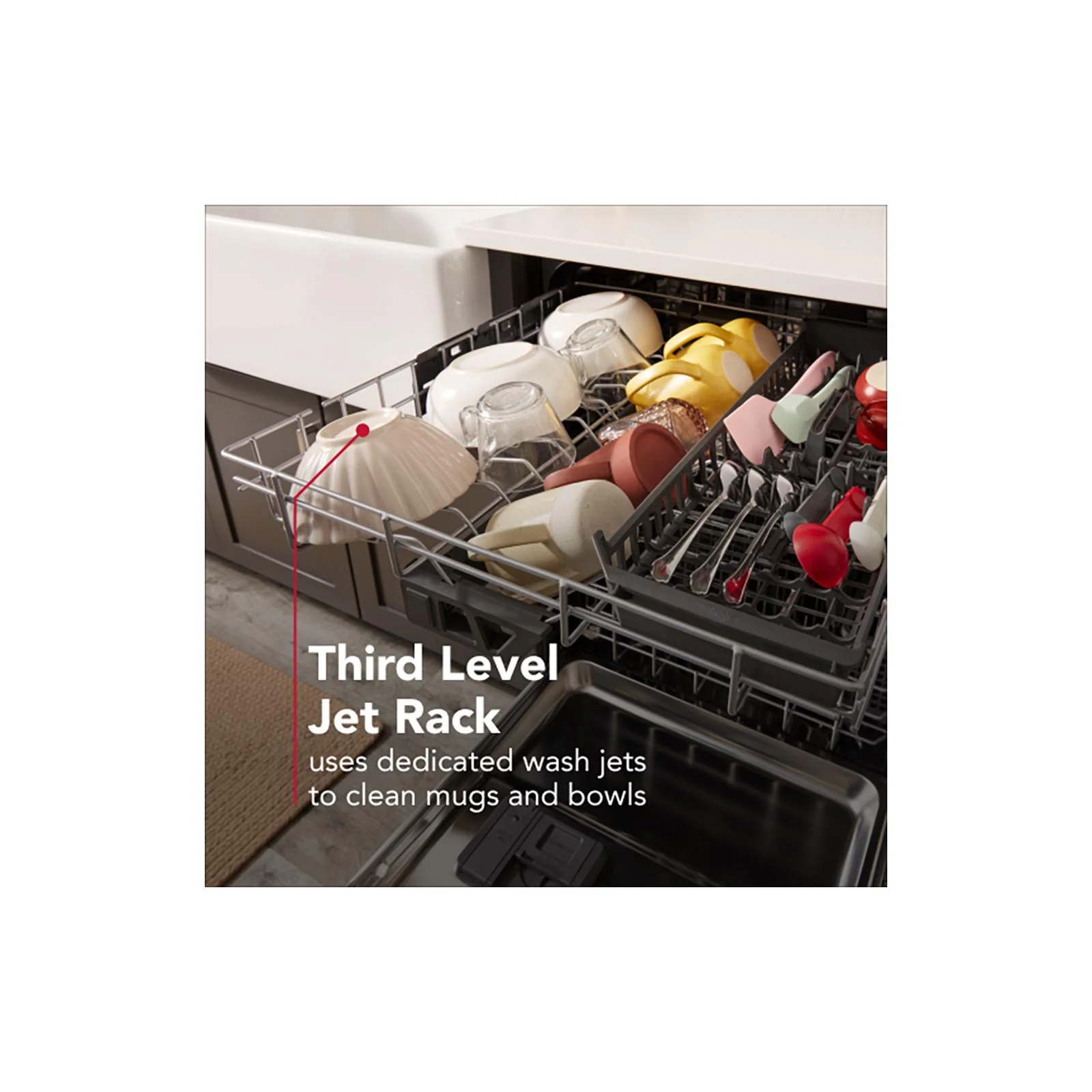 KitchenAid PrintShield Stainless Dishwasher (41 dBA) - KDTS324SPS - Image 14