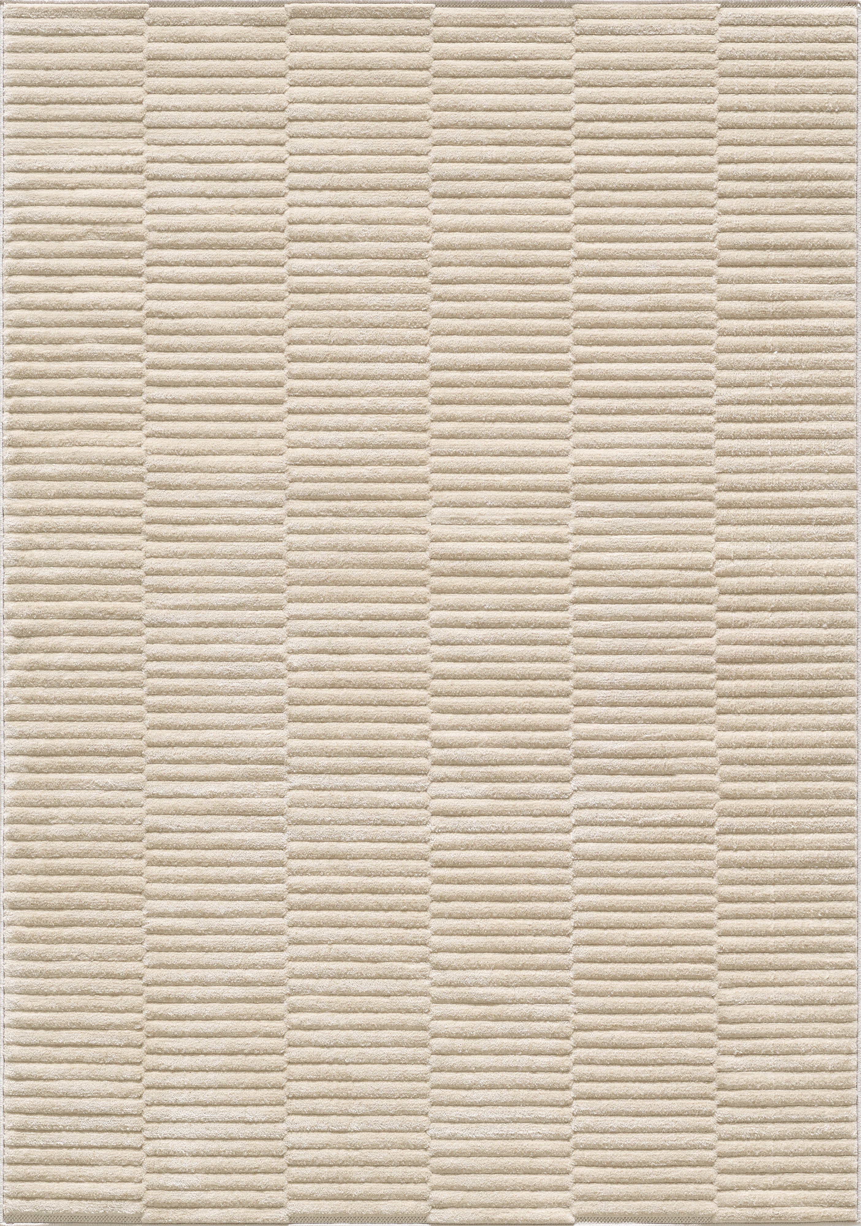 L2 Decor Cornelle Area Rug 8' x 11' with Underpad - Beige