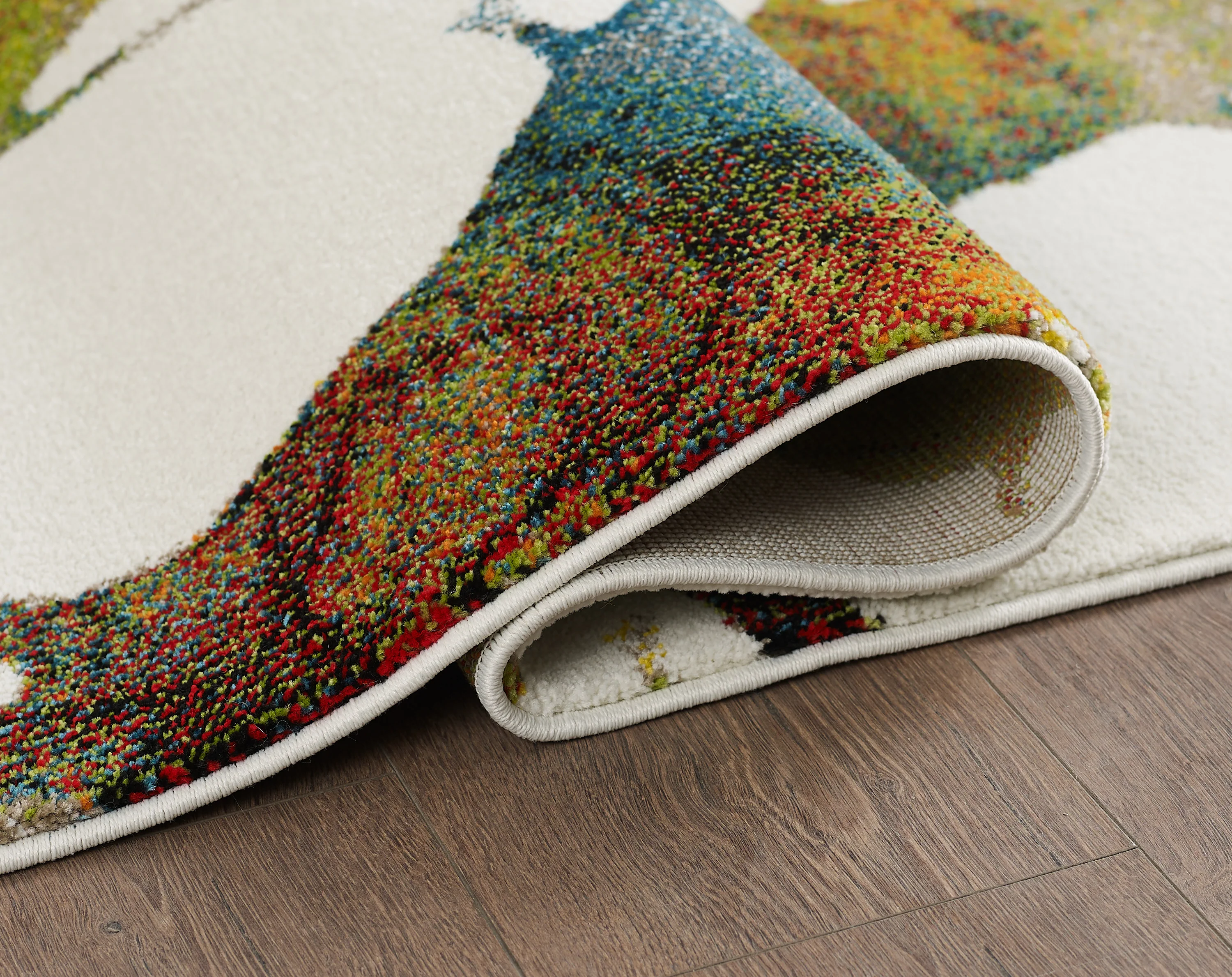 L2 Decor Diamond Area Rug 8' x 11' with Underpad - Birds of a Feather - Image 3