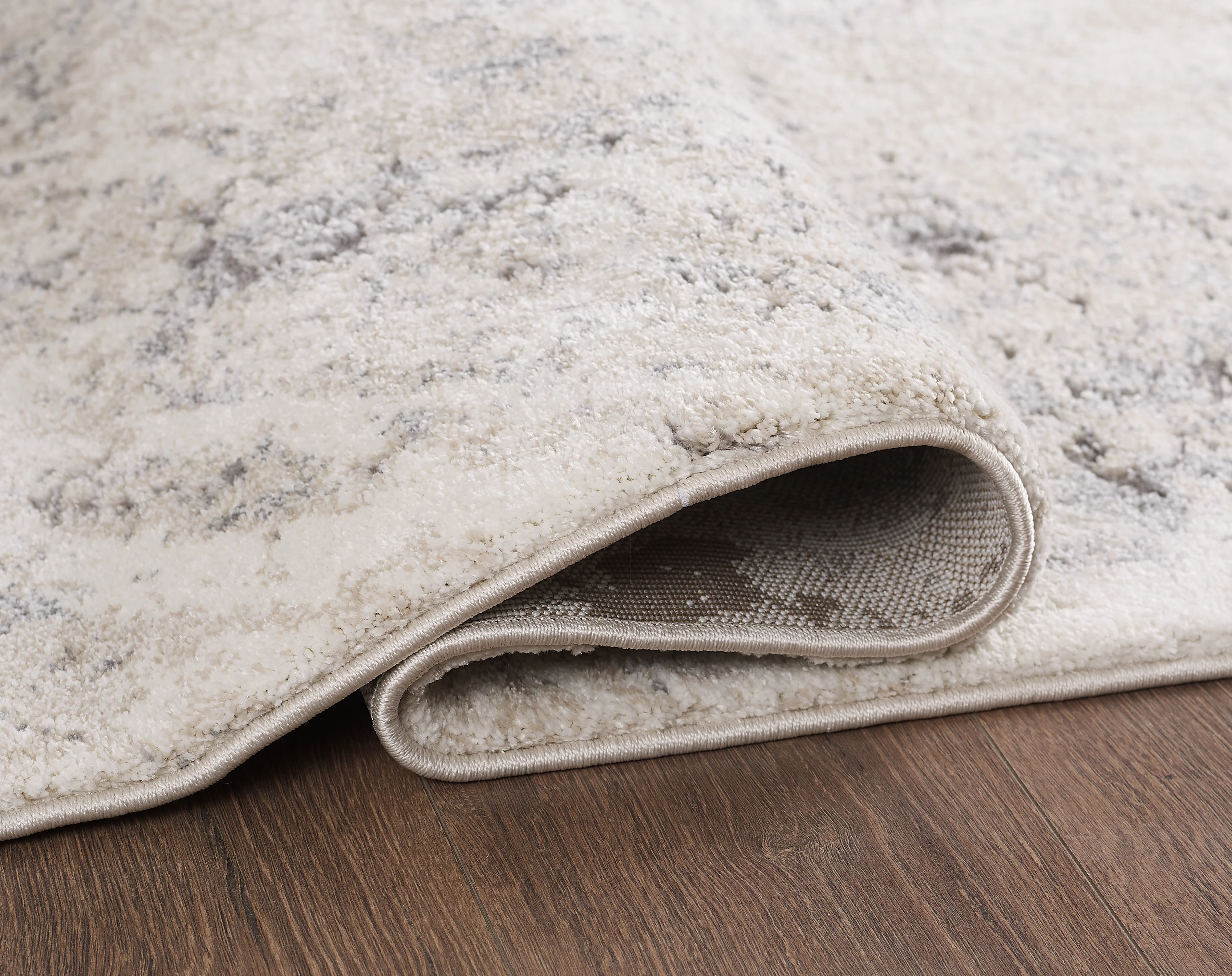 L2 Decor Panorama Area Rug 5' x 8' - Grey, Cream - Image 3