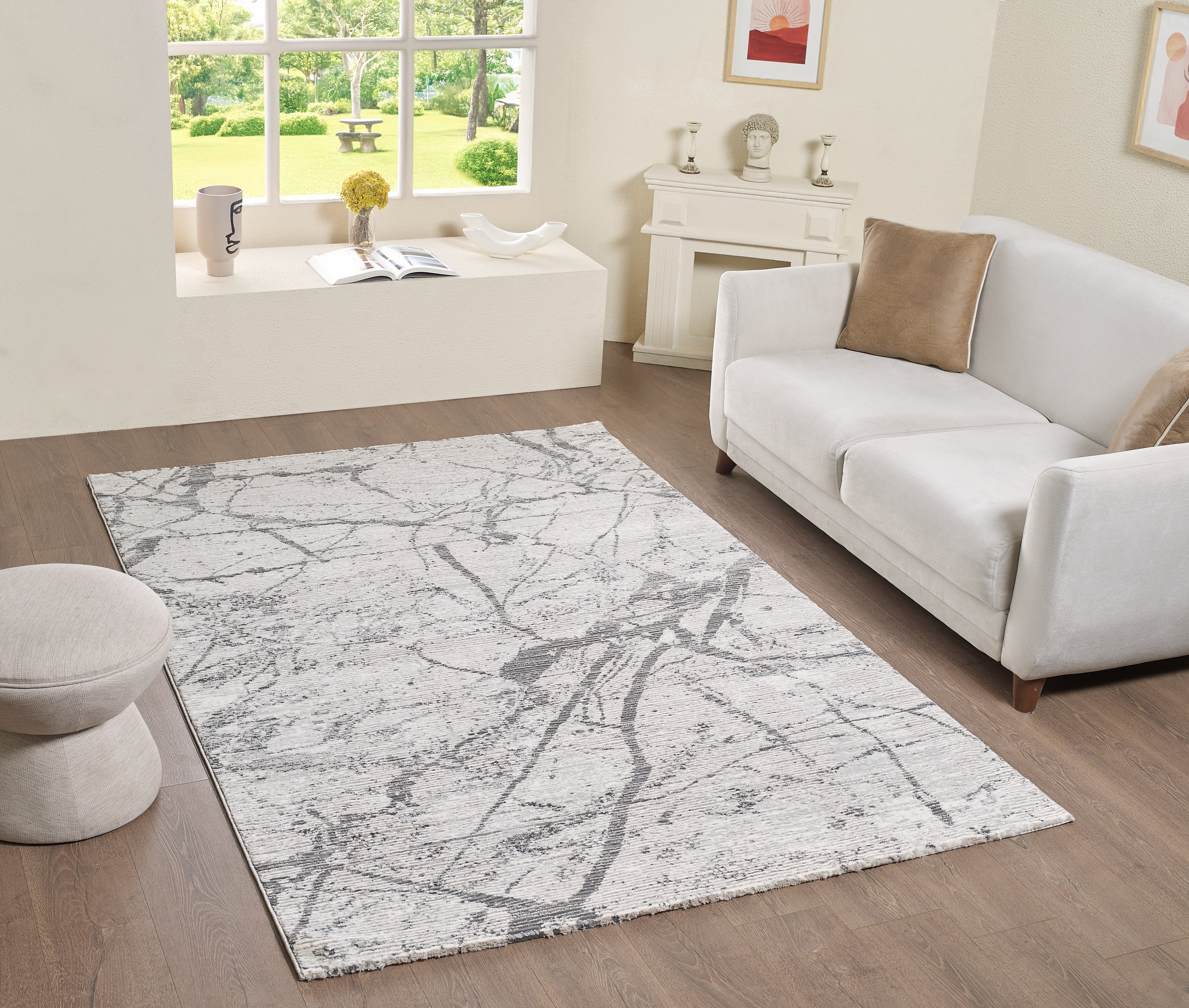 L2 Decor Robini Area Rug 5' x 8' - Grey - Image 2