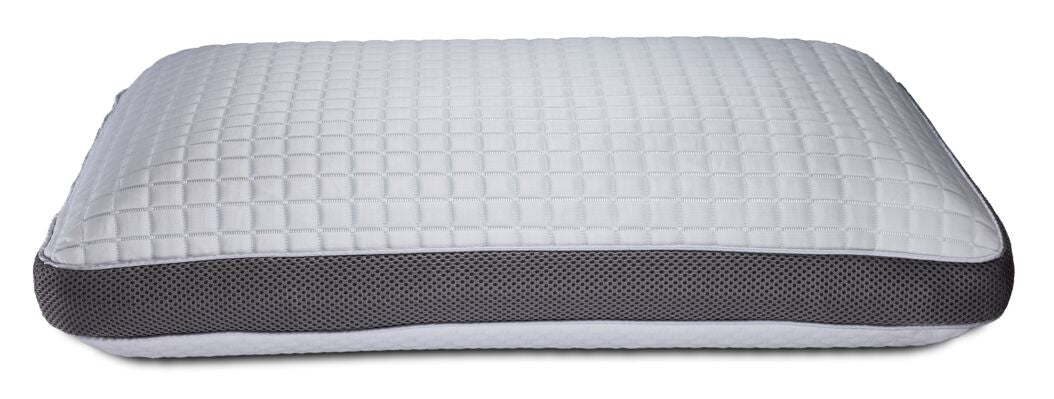 L2 Platinum Charcoal Bamboo Pillow - Queen - Image 2