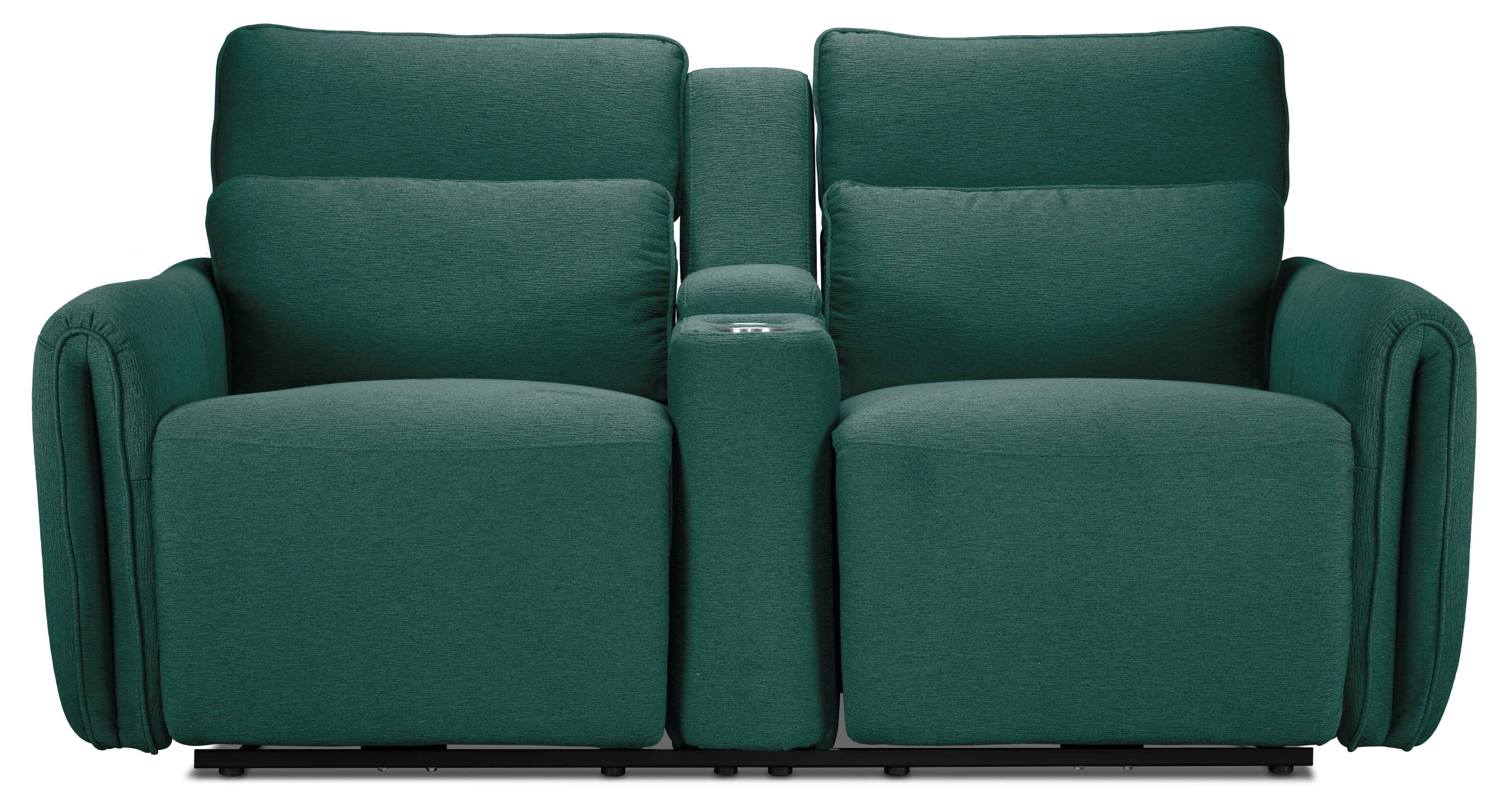 Larsen Power Reclining Loveseat - Peacock - Image 3
