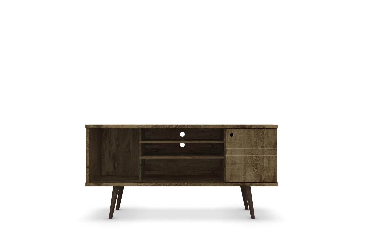 Lekedi 53" TV Stand - Rustic Brown - Image 2