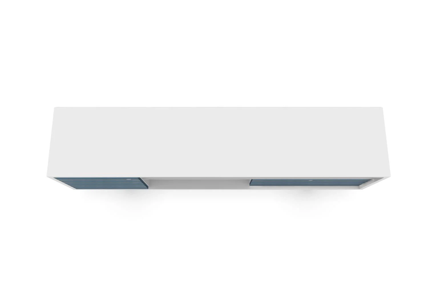 Lekedi 71" TV Stand - White/Aqua Blue - Image 5