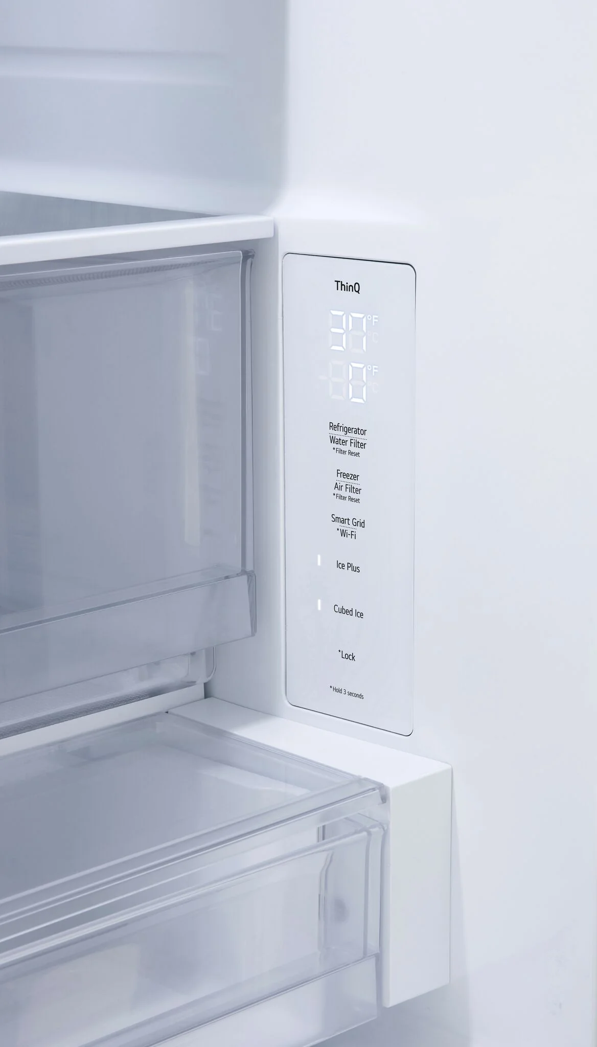 LG 36" 31.7 Cu. Ft. Smudge-Resistant Stainless Steel Smart French Door Refrigerator with Internal Water Dispenser and Ice Maker - LF32BSH42S - Image 8