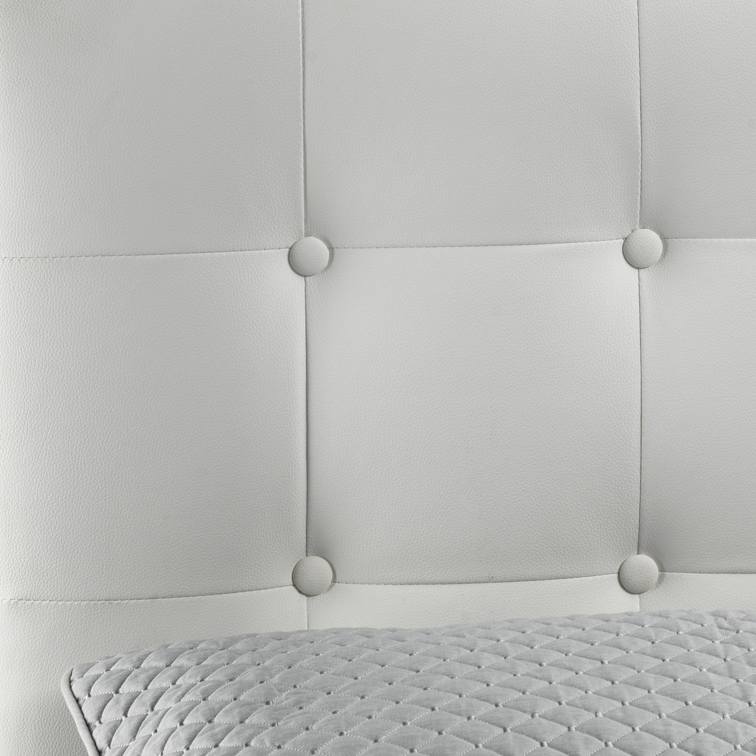 Lombardi Twin Headboard - White - Image 2