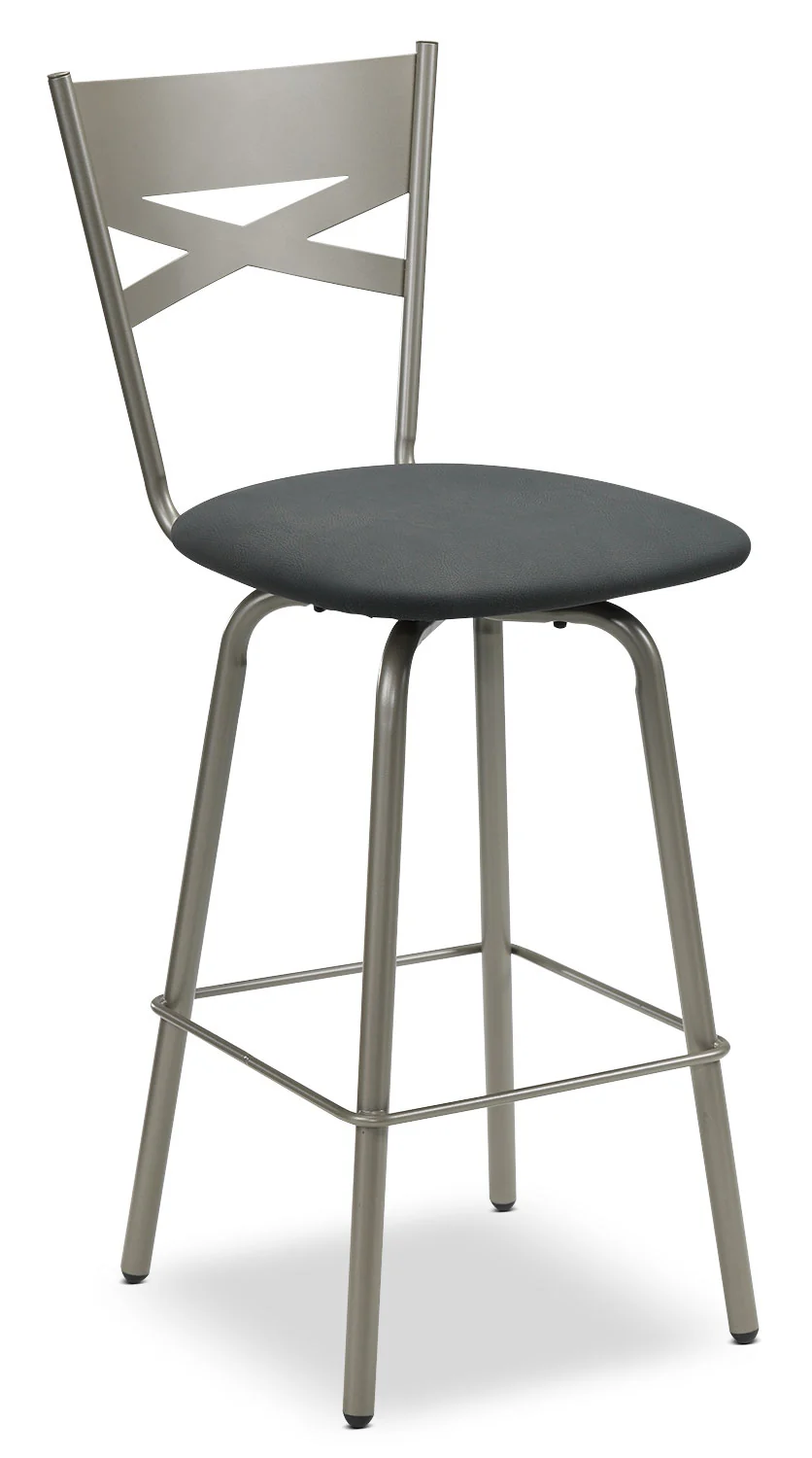 Lotus Swivel Barstool - Bronze