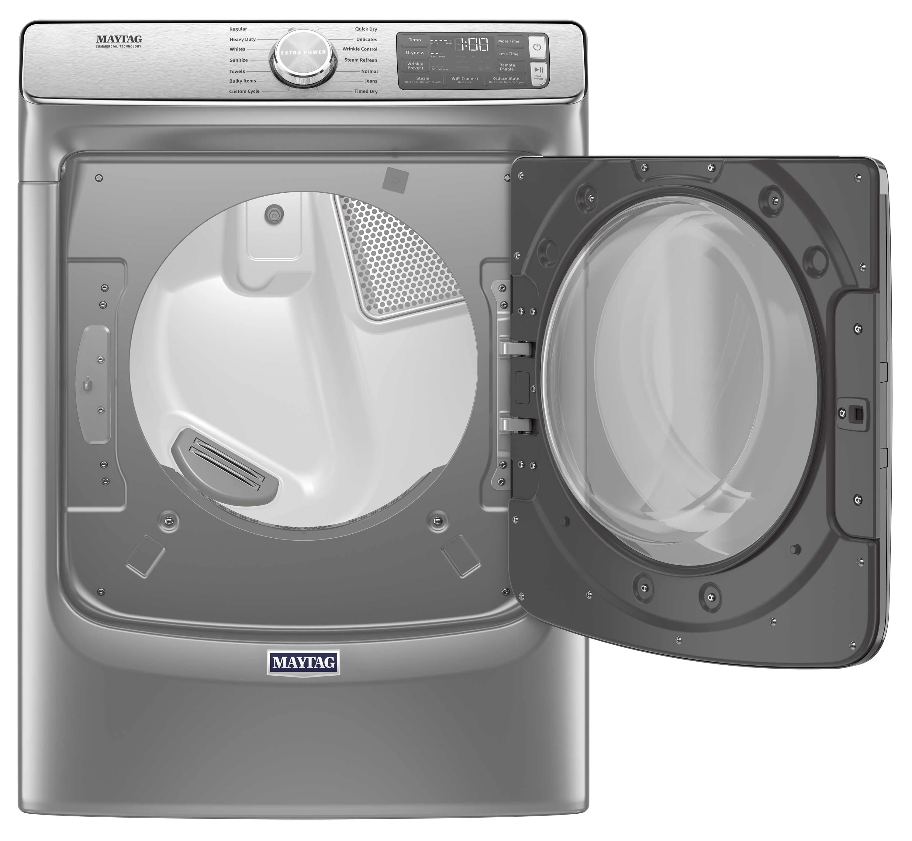 Maytag Metallic Slate Electric Dryer (7.3 C. Ft.) - YMED8630HC - Image 2