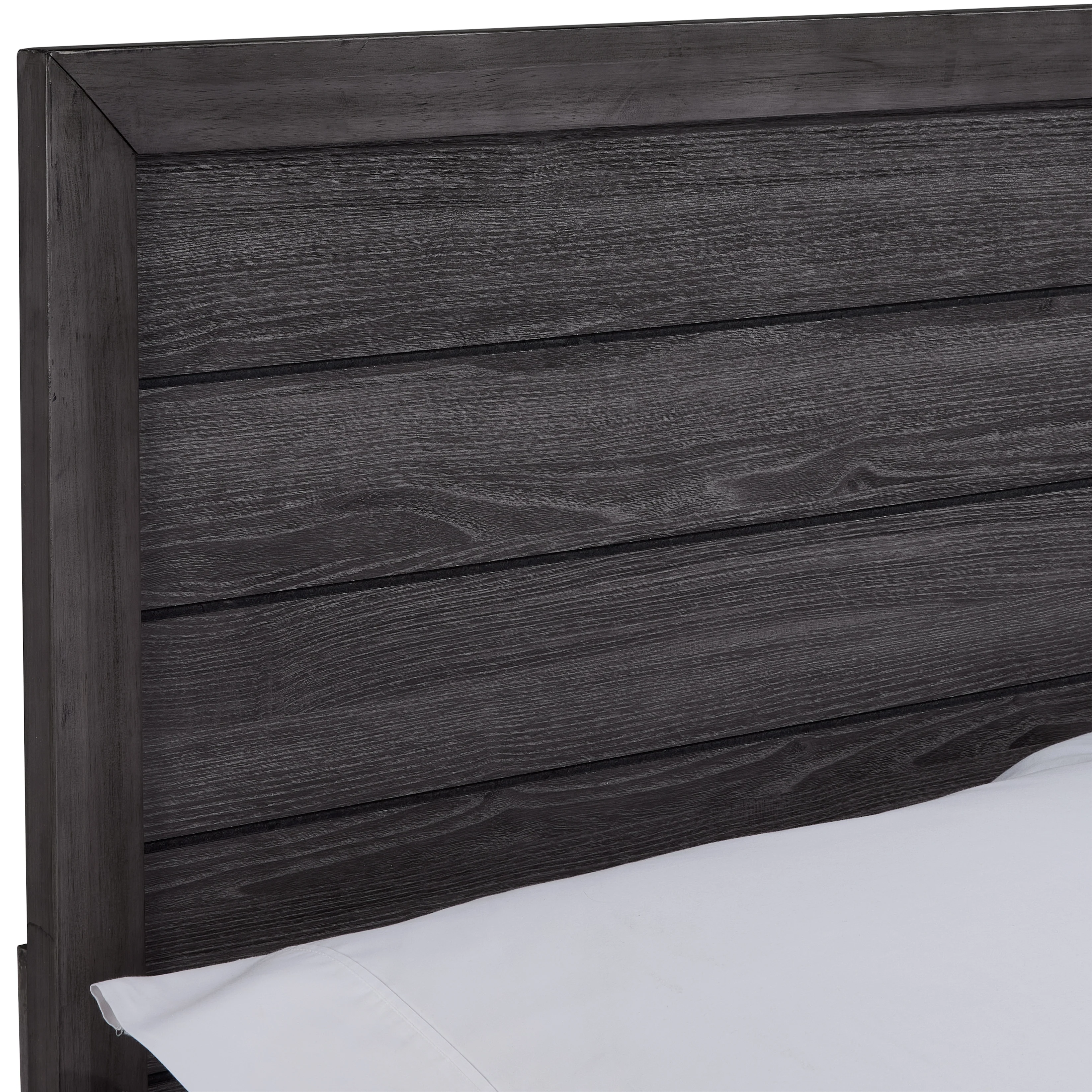 Miller 3-Piece King Panel Bed - Grey - Image 3
