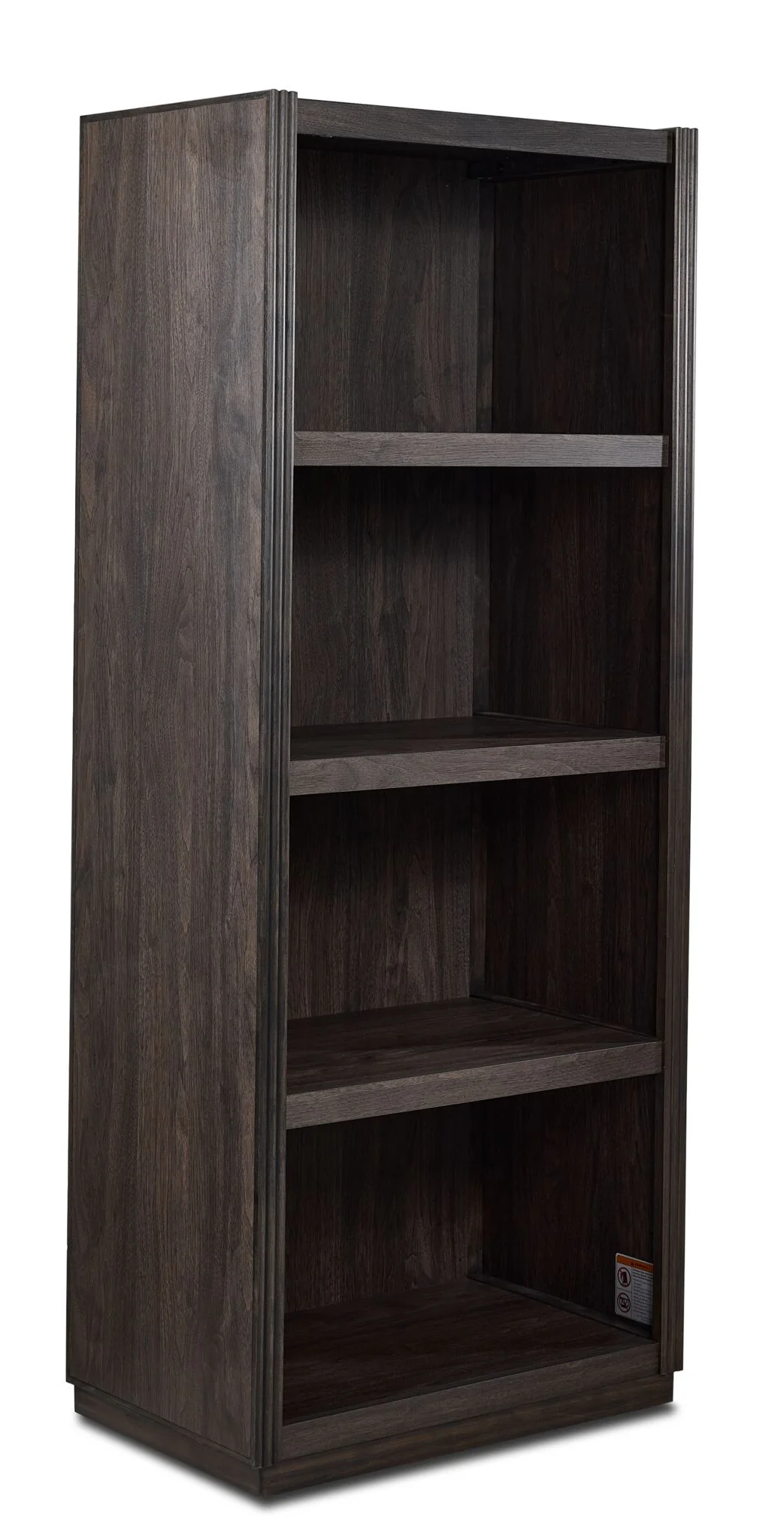 Modern Edge Bookcase - Dark Grey