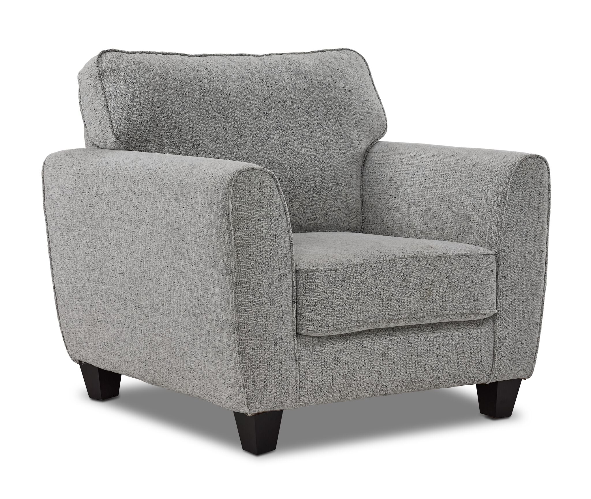 Moncton Sofa and Chair Set - Light Grey - Image 3