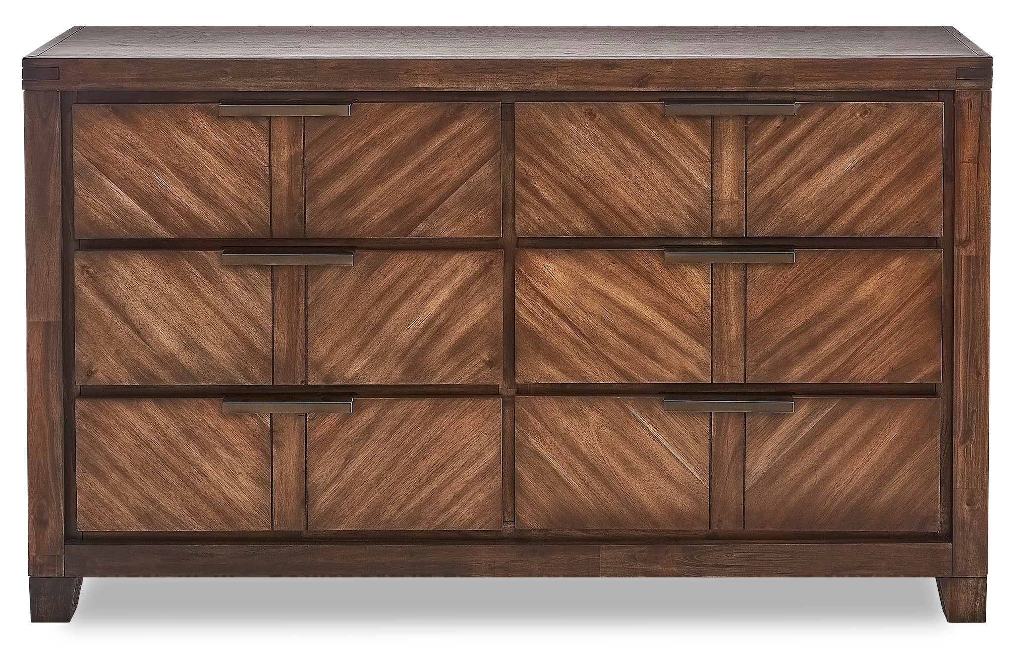 Nathan 6-Drawer Dresser - Brown - Image 2