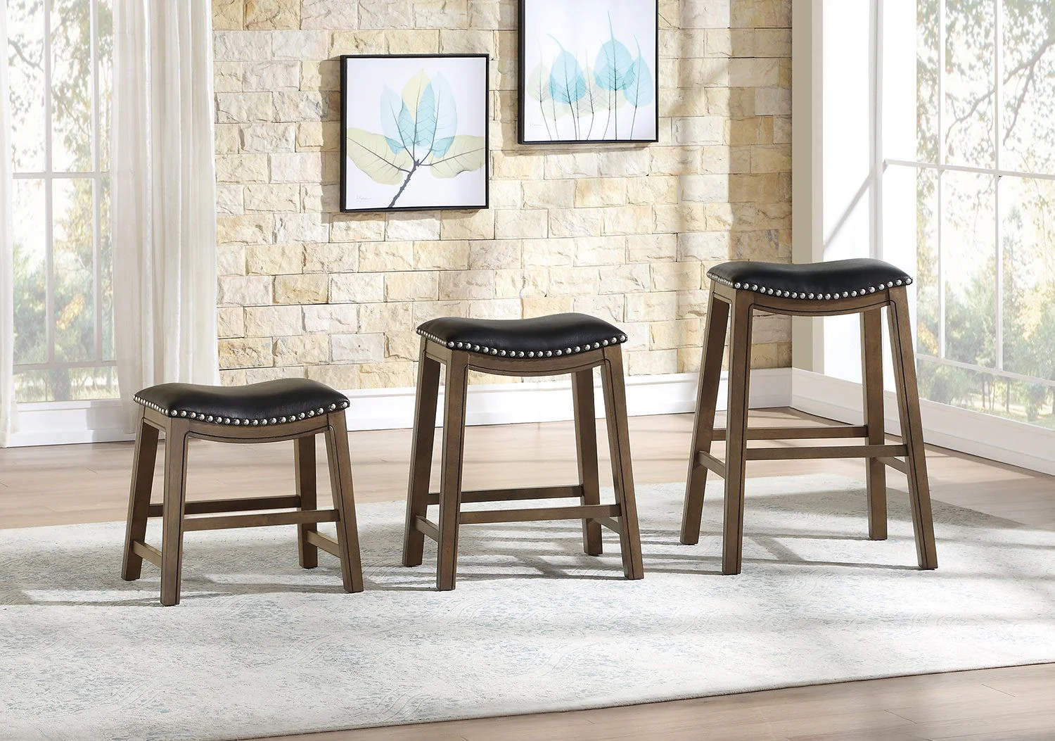 Ordway Dining Stool - Black - Image 2