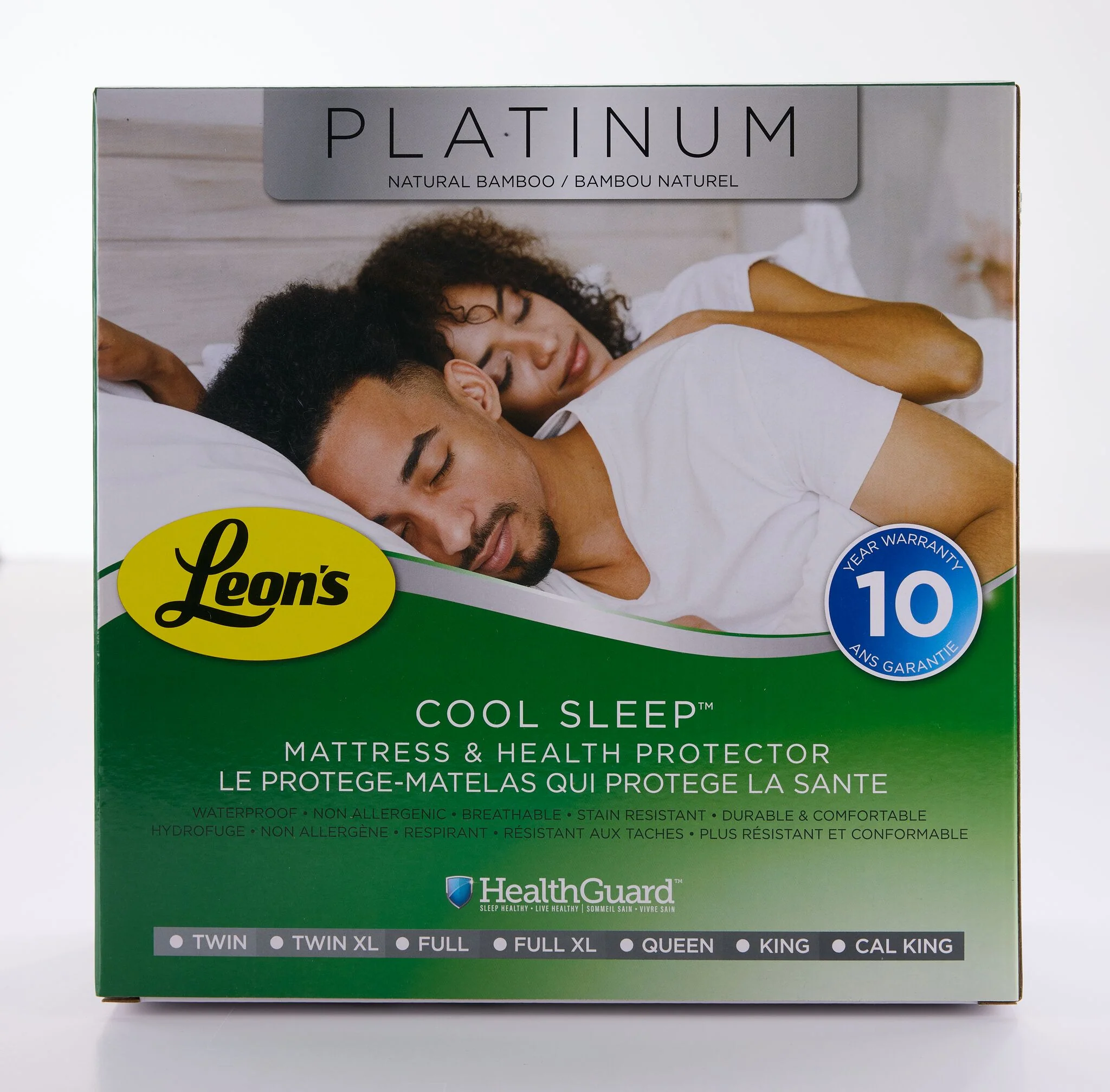 Platinum Full Mattress Health Guard - Bamboo