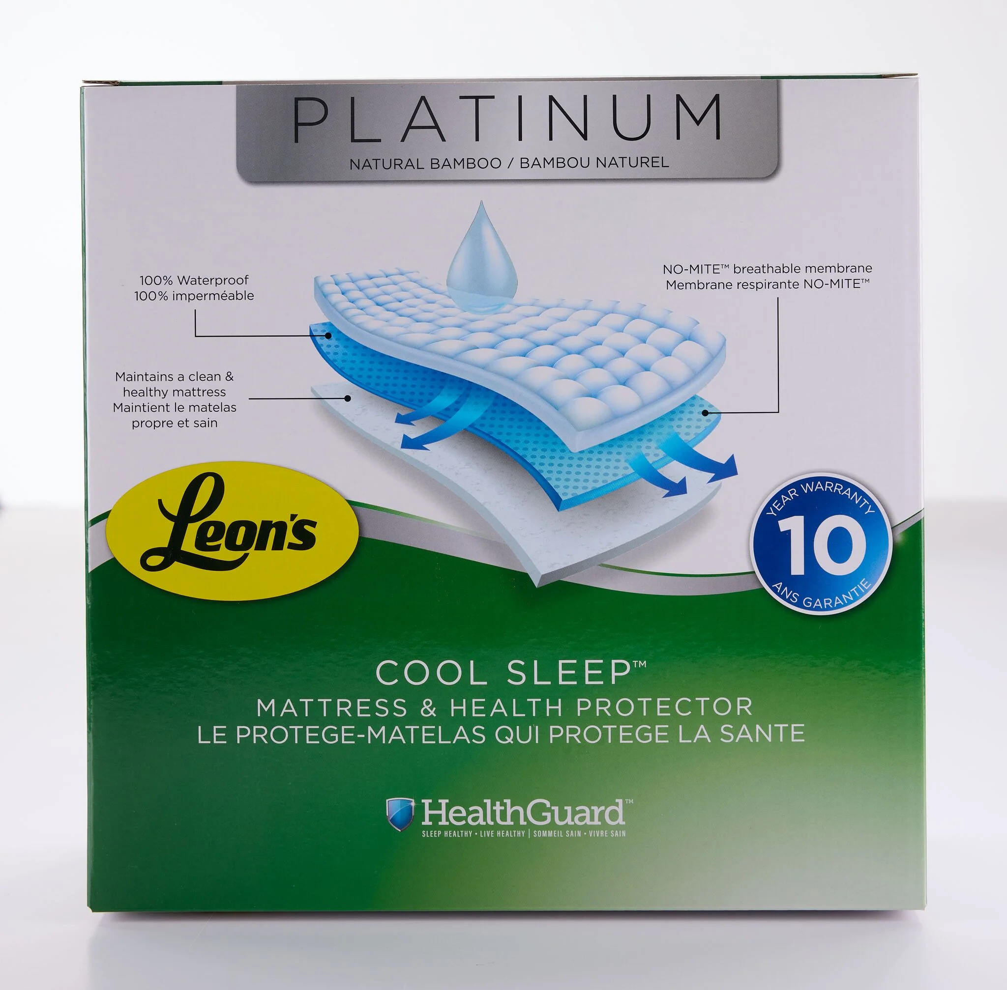 Platinum Full Mattress Health Guard - Bamboo - Image 2