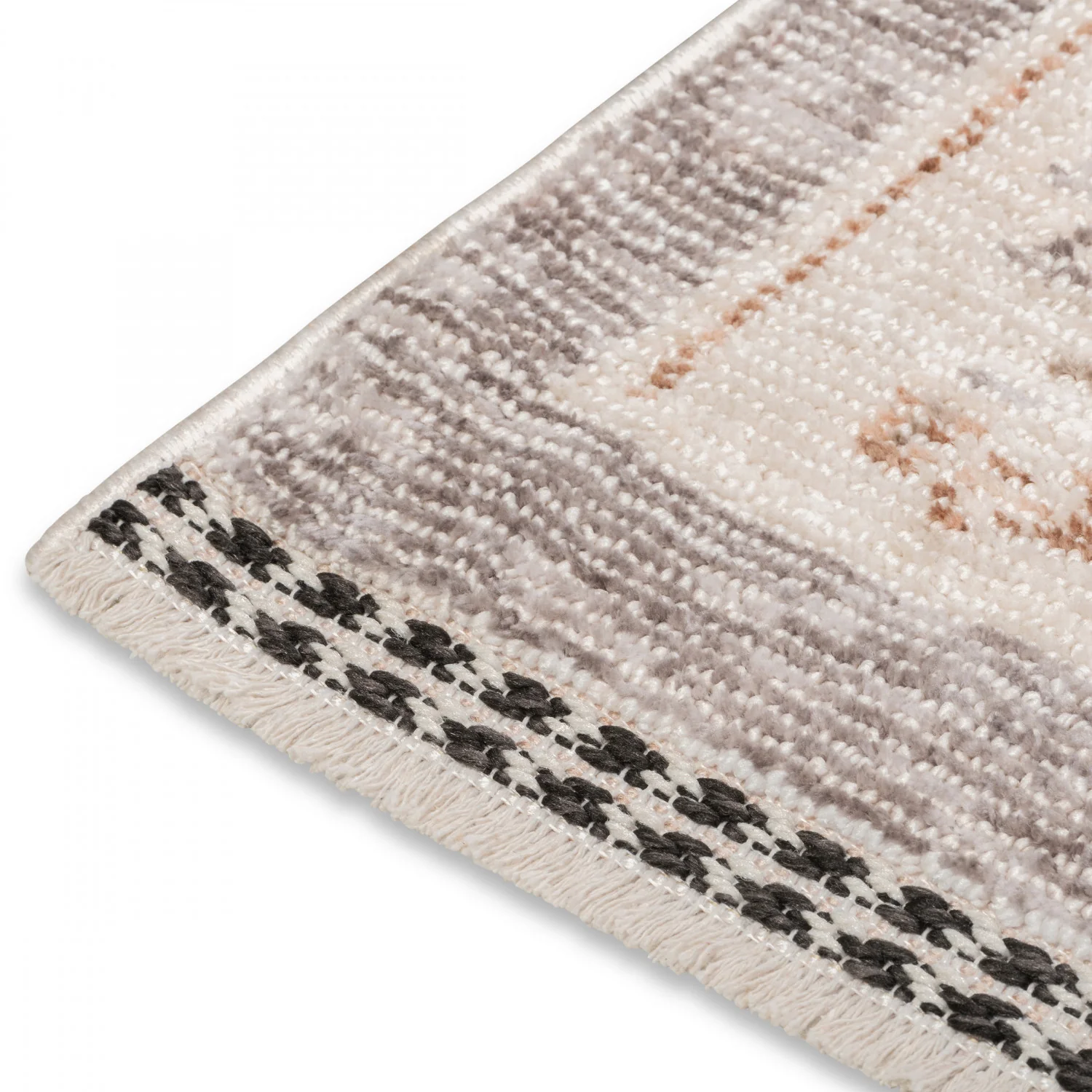 Poetic Classic Rug - 5' x 7' - Antique White/Brown - Image 3