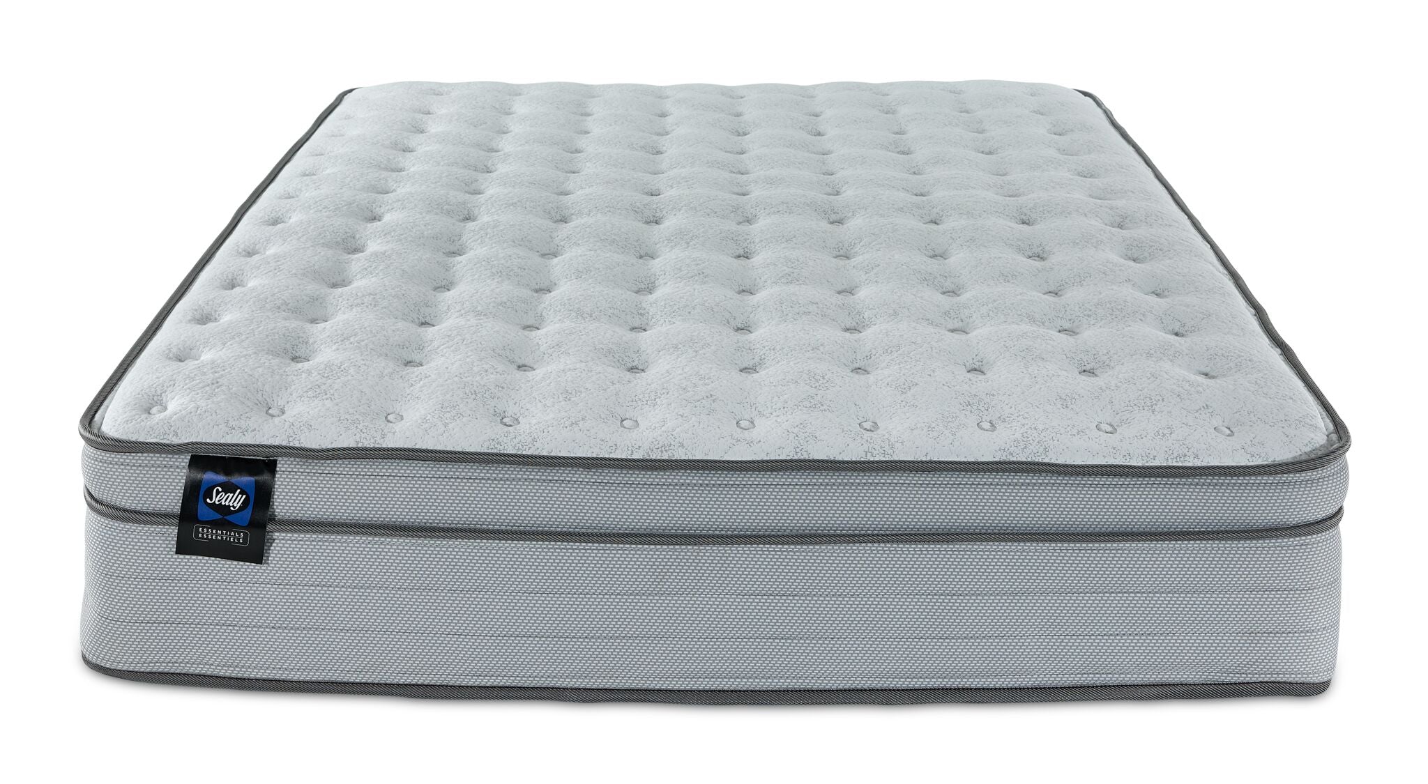 Sealy® Essentials Remy II Firm Eurotop Twin Mattress - Image 2